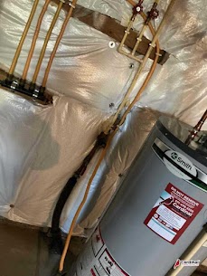 A clean, professional water heater installation highlights the reliability and craftsmanship customers trust from Cardinal Plumbing Heating & Air Inc.