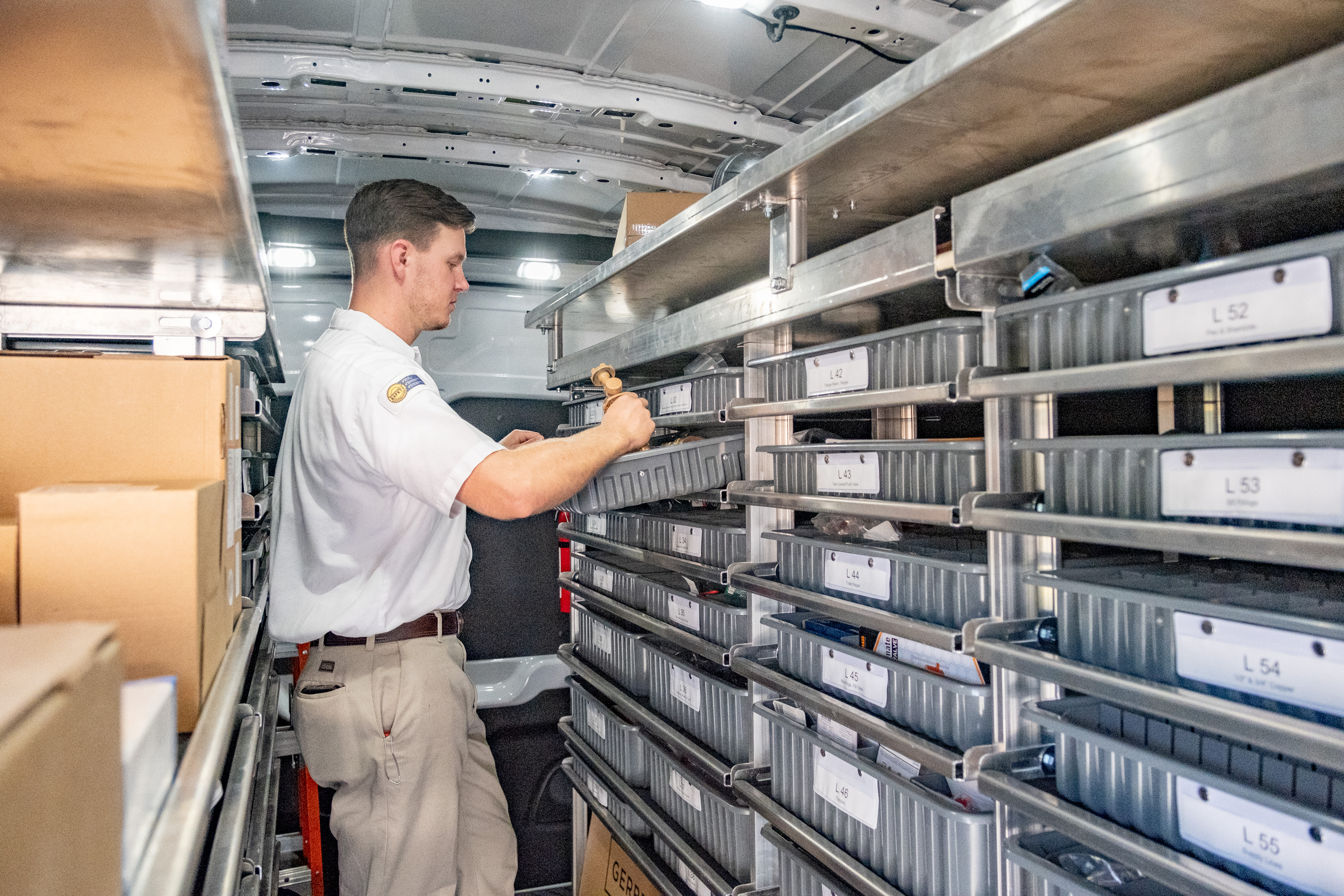 Experience top-notch service with Wisler Plumbing, Heating, Cooling, and Electrical, where professionalism meets precision.