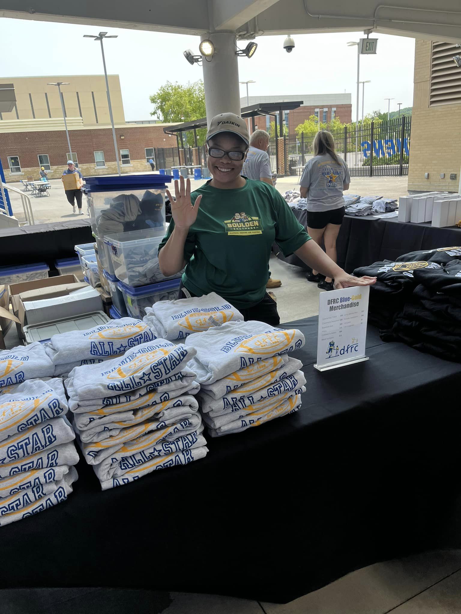 At the heart of community events, Boulden Brothers brings warmth and reliability with a smile, reinforcing their commitment to quality and service.