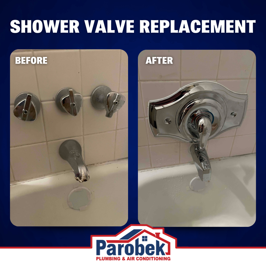 Upgrade your home with Parobek Plumbing & Air Conditioning's expert shower valve replacement service, ensuring quality and professionalism in every project.