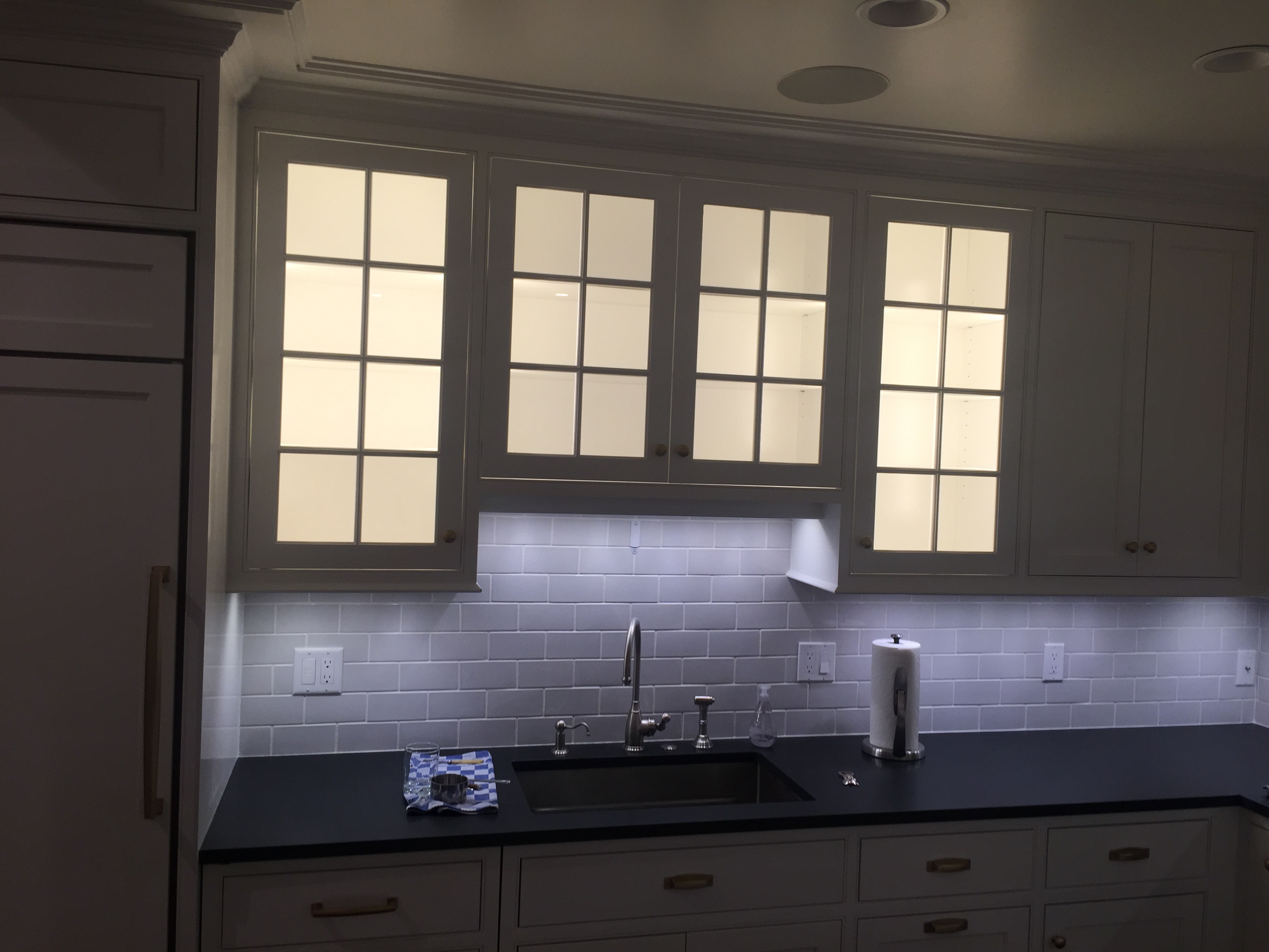 Illuminate your kitchen with modern elegance and quality craftsmanship from Castle Electric Inc.