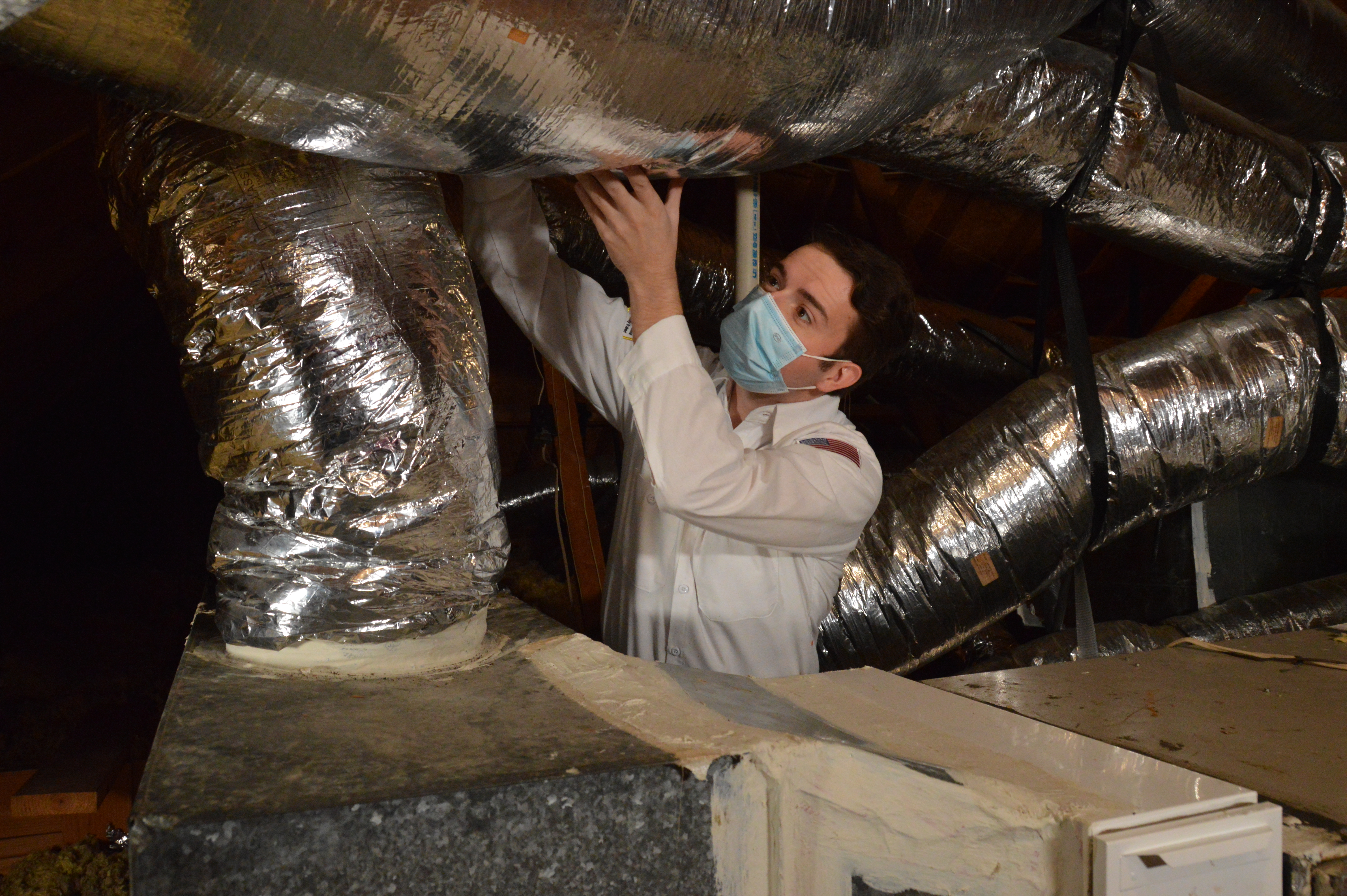 Trusted technicians from Abacus Plumbing, Air Conditioning, & Electrical deliver careful HVAC inspections and sealed ductwork for reliable home comfort and efficiency.