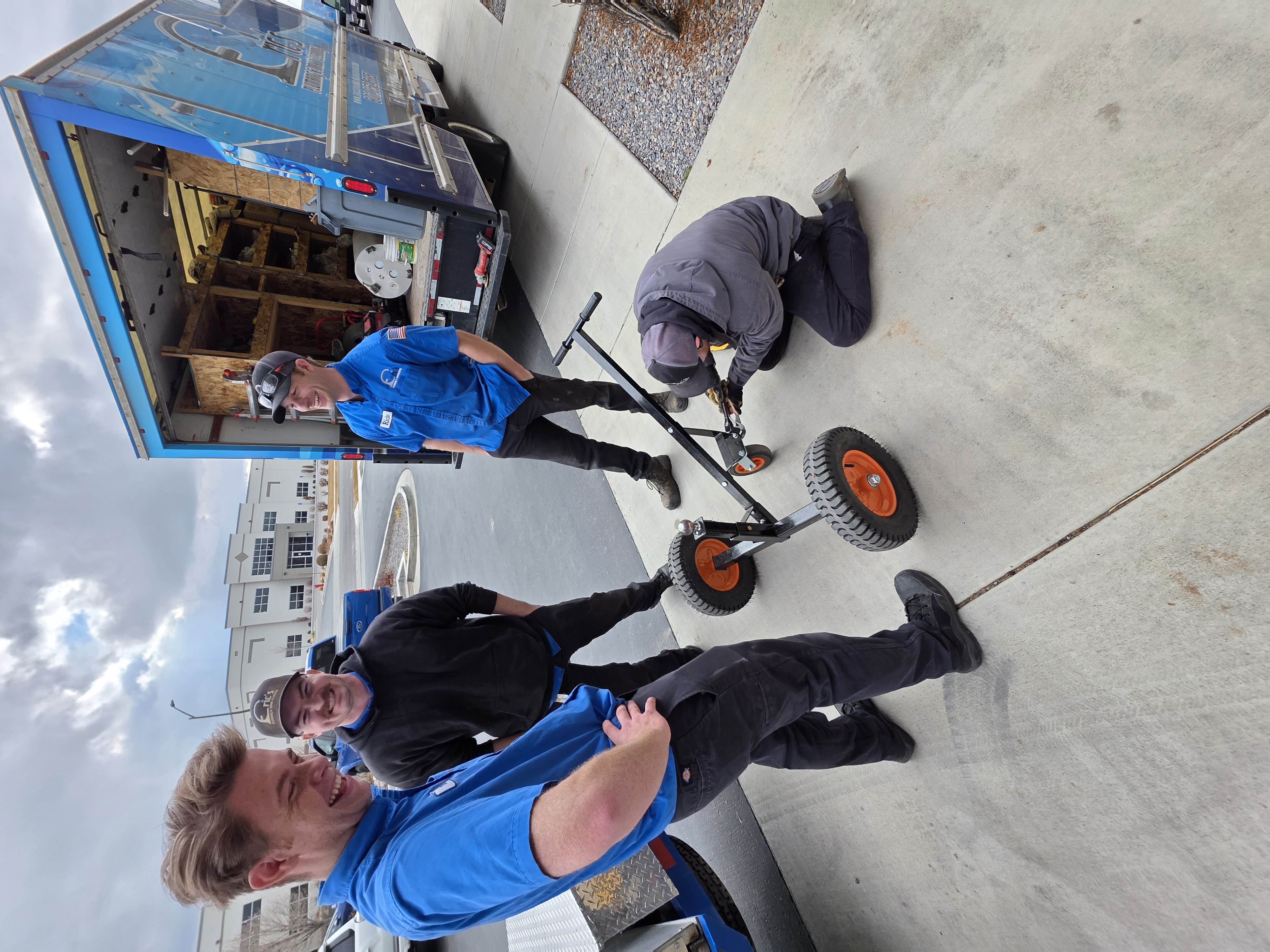 Experience exceptional service with Eric's Plumbing & Drain Cleaning, where teamwork and professionalism meet quality work.