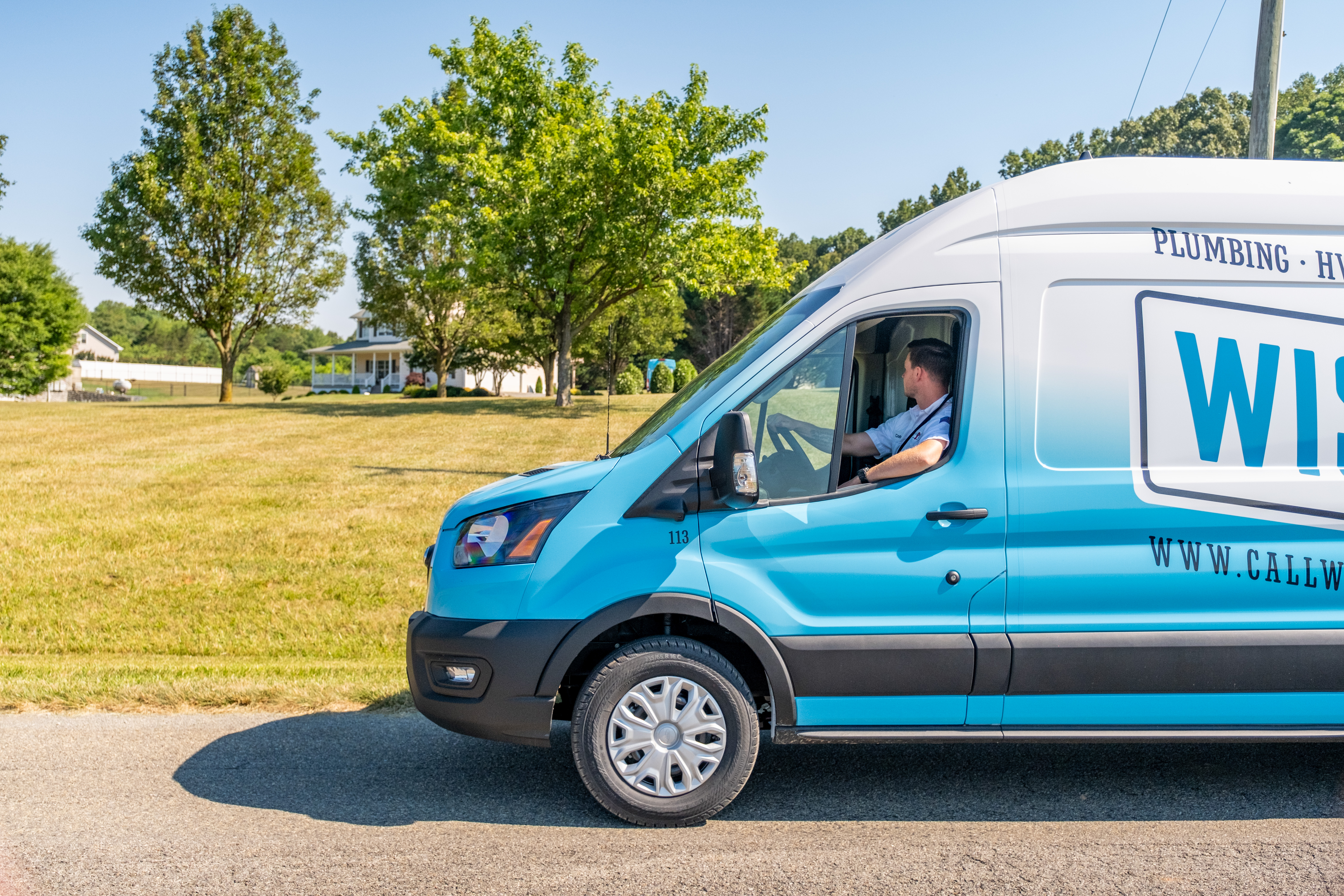 Experience professional service on wheels with Wisler Plumbing, Heating, Cooling and Electrical.