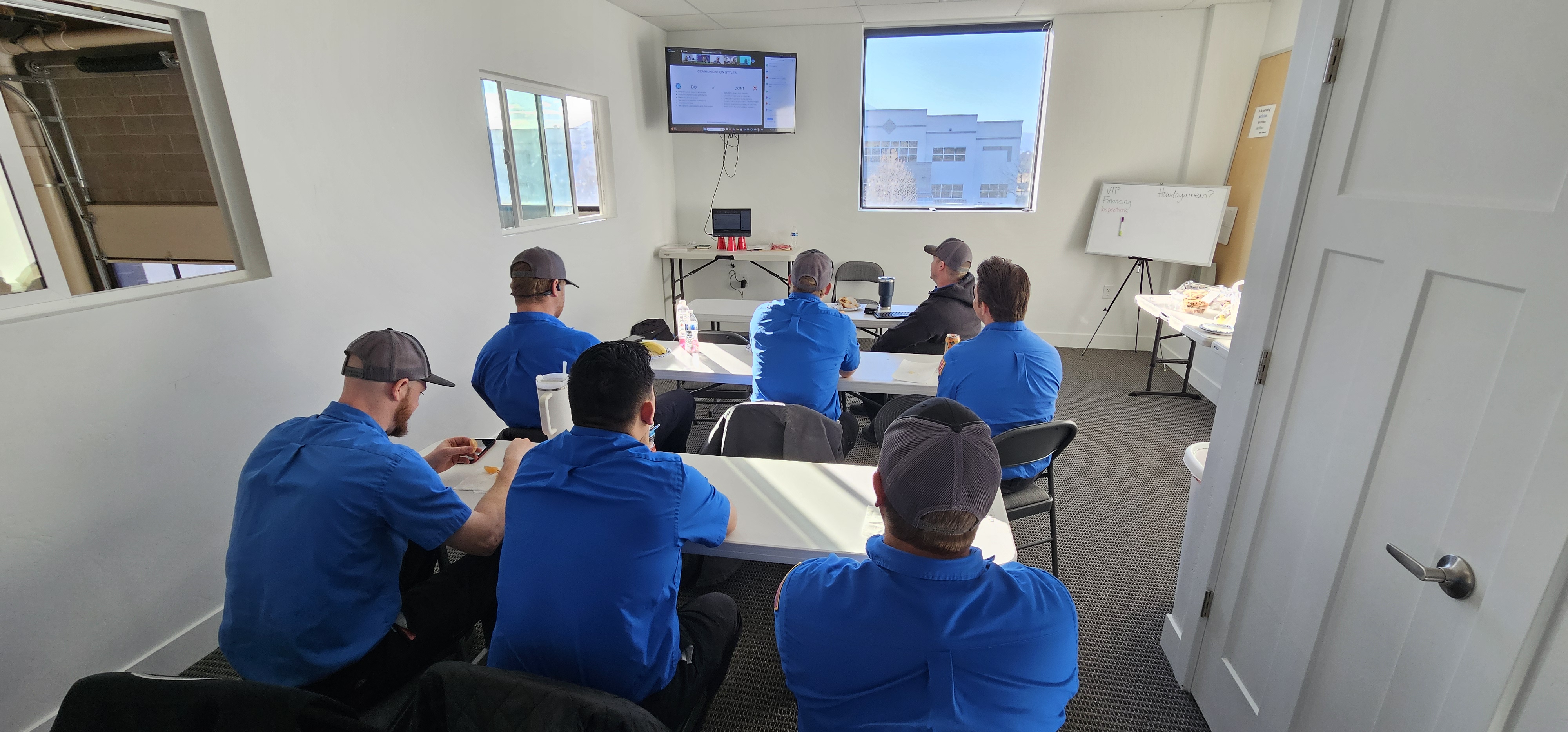 Enhancing skills for top-notch service at Eric's Plumbing & Drain Cleaning.