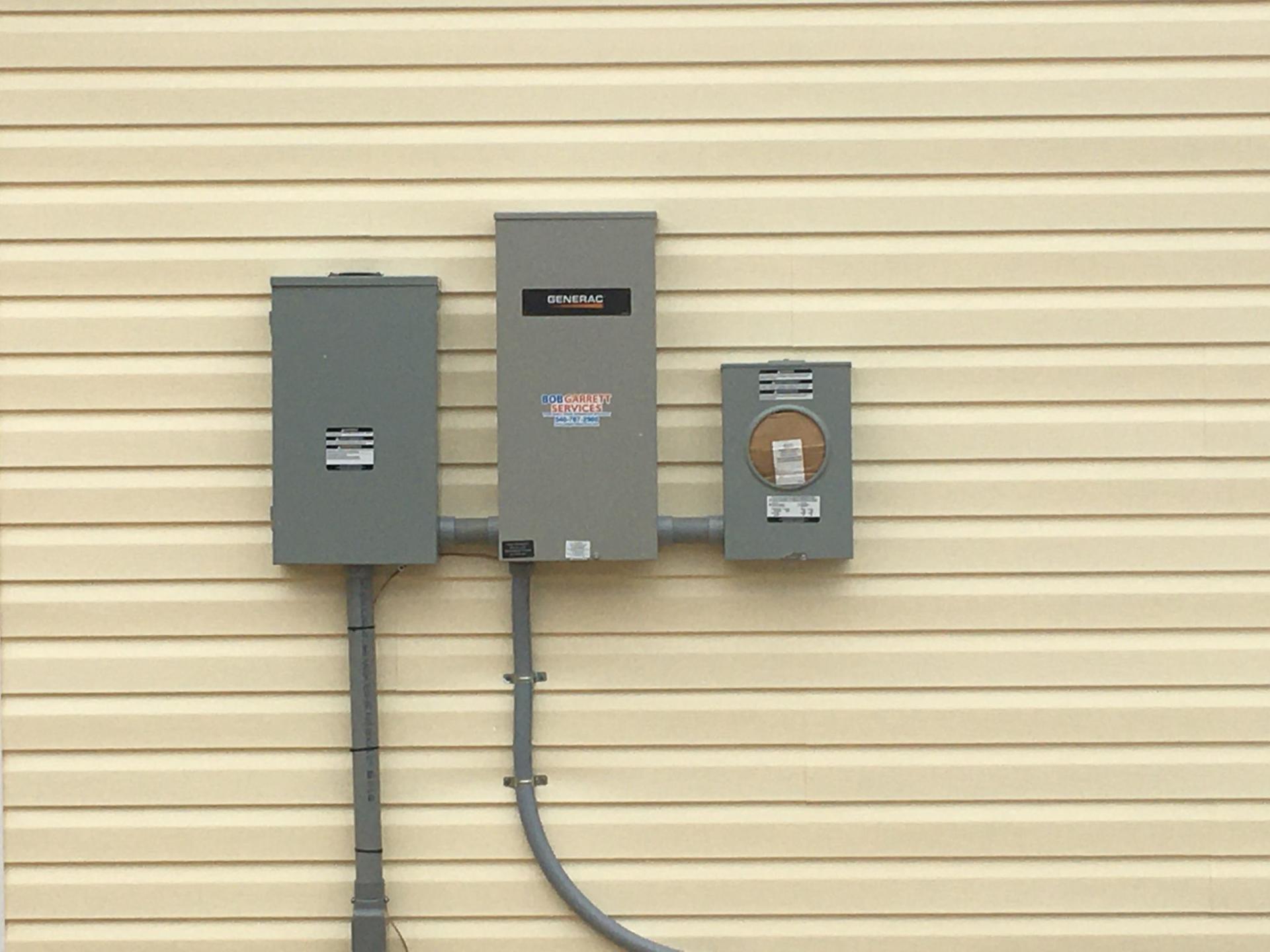 For reliable electrical solutions, trust the expert installation services of Bob Garrett Services, as shown in this professional outdoor setup.