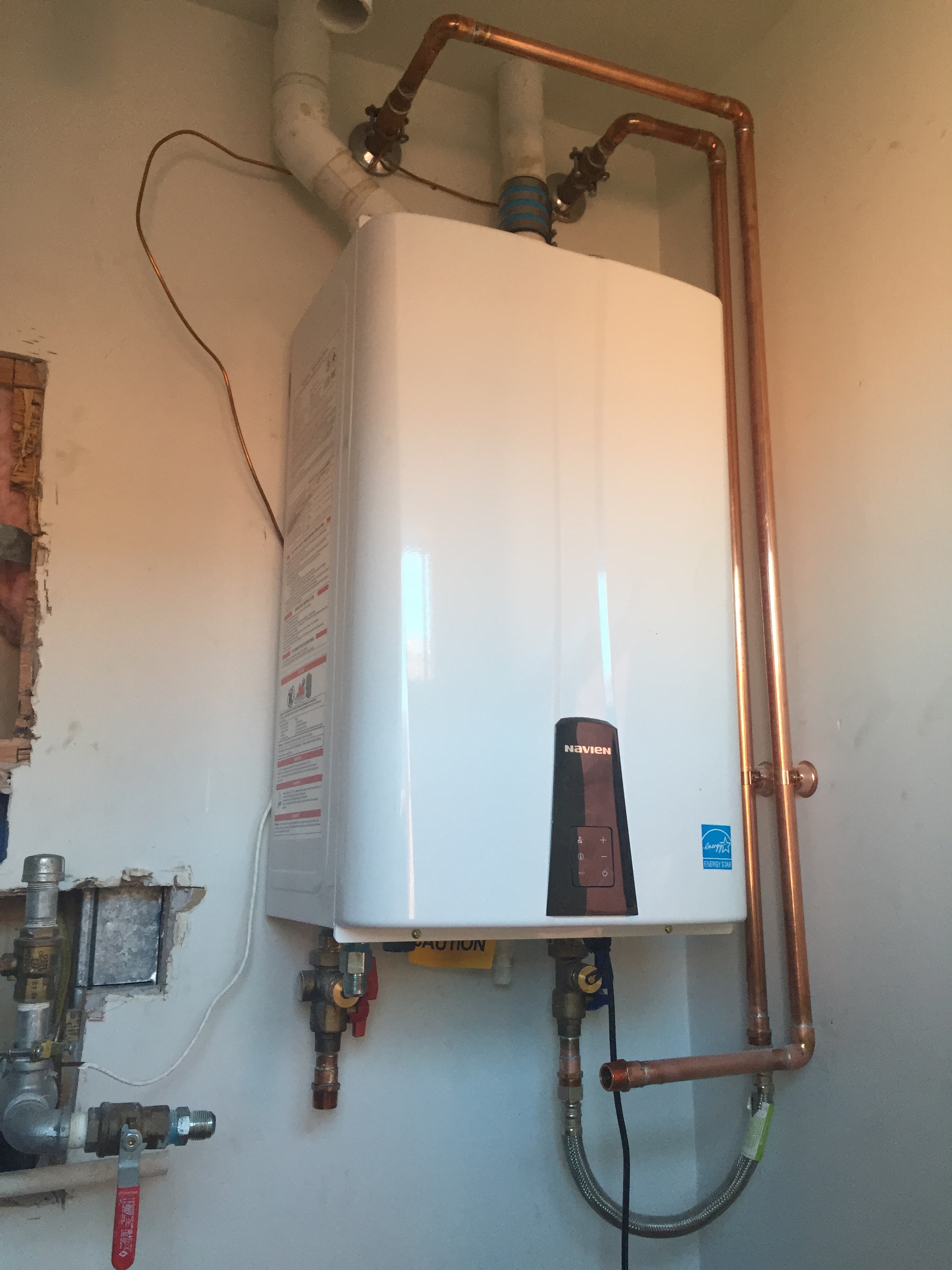 Trust Magic Plumbing Heating & Cooling for neat, energy-efficient tankless water heater installs that prioritize reliability and easy maintenance.