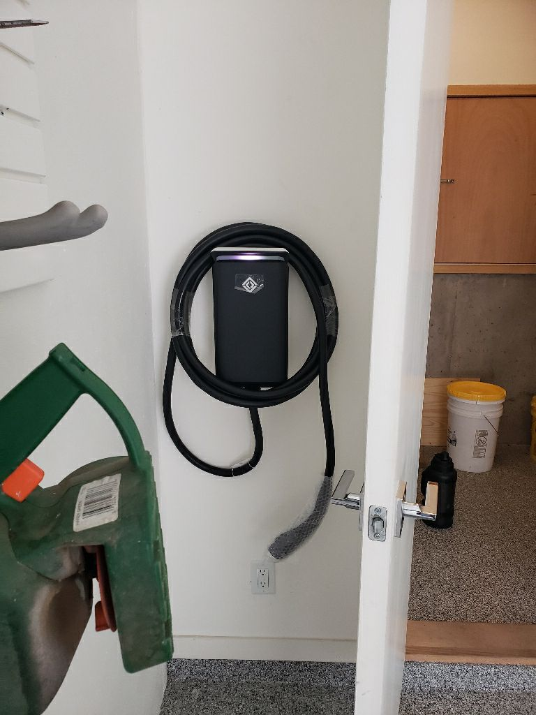 Enhance your home with reliable EV charger installation by Aardvark Electric, Inc.