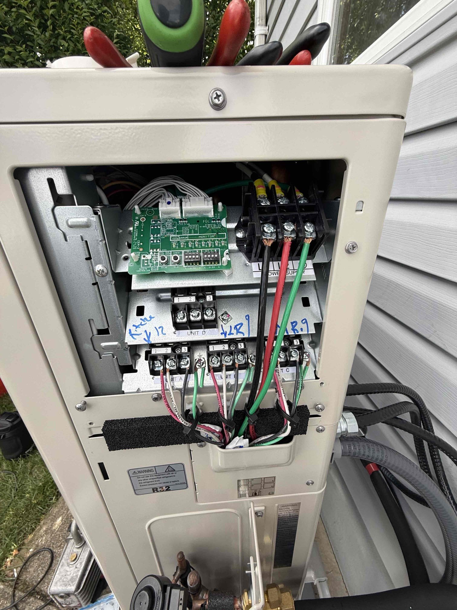 Expertly organized electrical panels by [Business Name] ensure reliability and safety for your home.