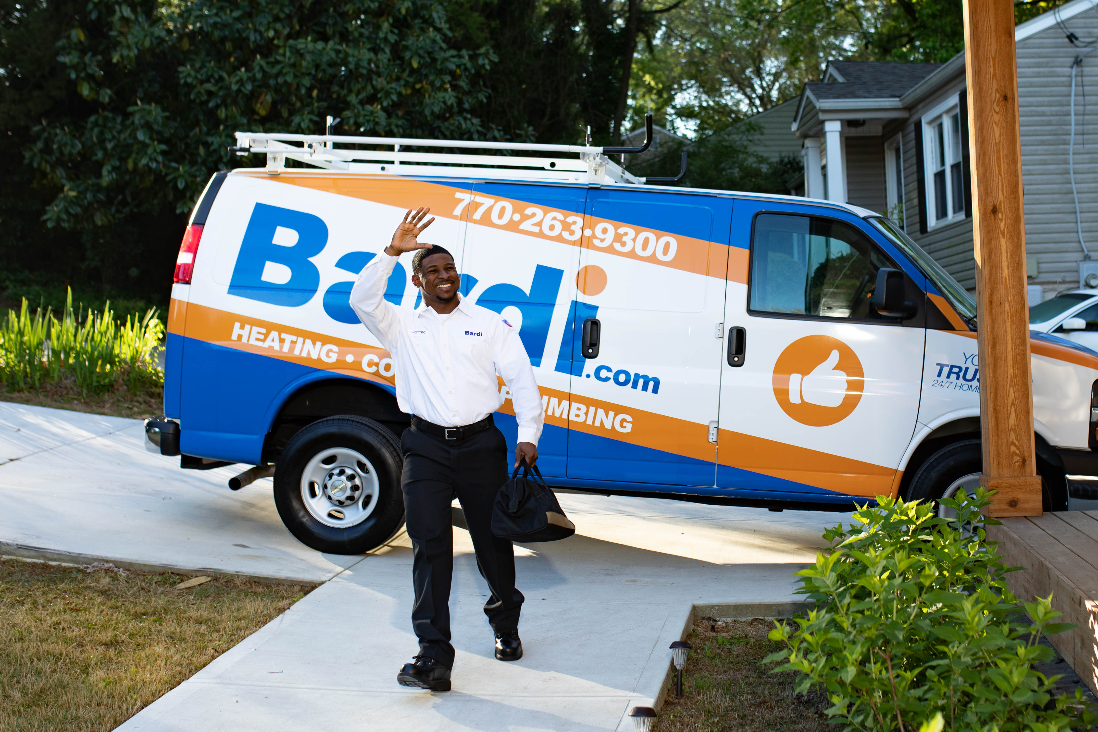 Experience comfort and quality service with Bardi Heating, Cooling, Plumbing, Electrical.