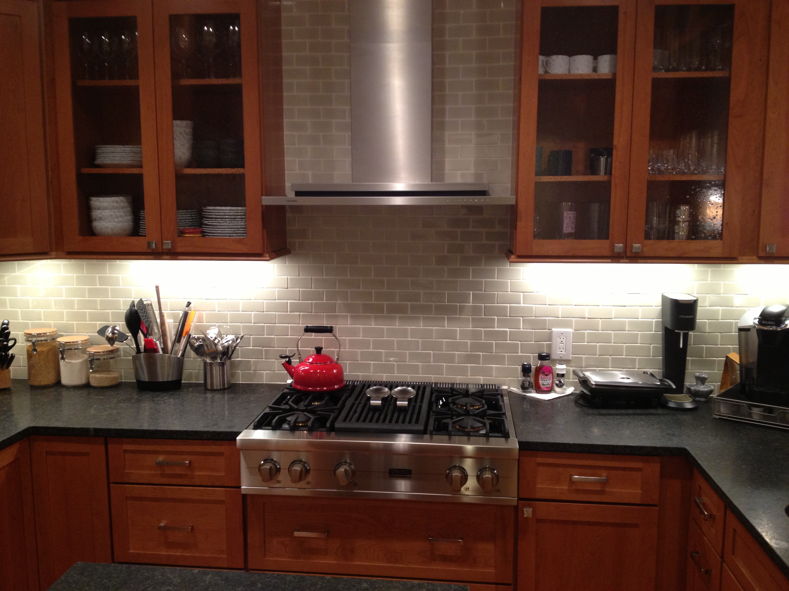 Experience the pinnacle of kitchen sophistication with Castle Electric Inc.'s expert installations.