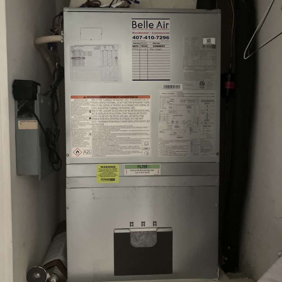 Experience exceptional HVAC services with Belle Air, where quality meets professionalism for your residential and commercial needs.