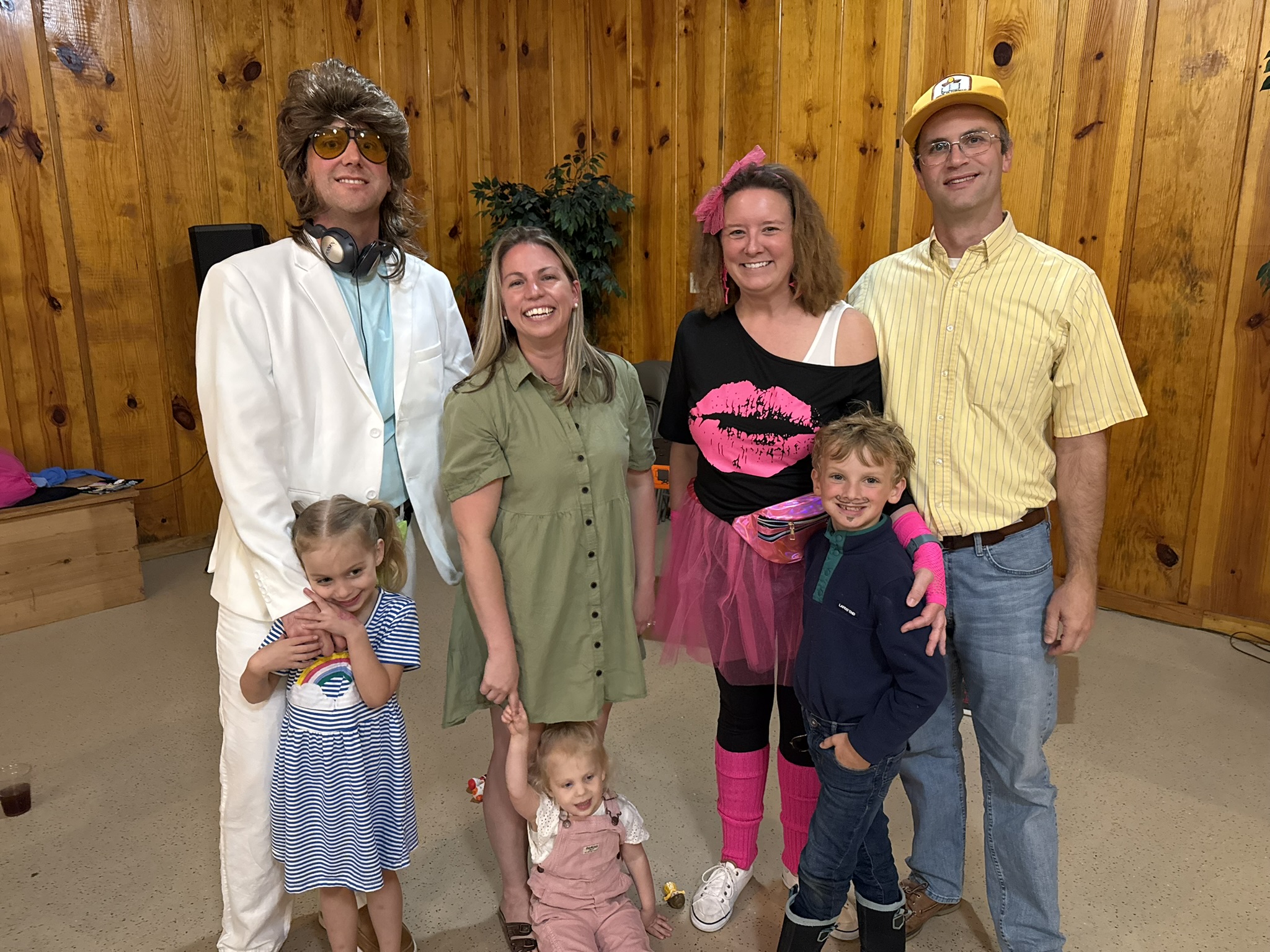Smiling team members and families show the friendly, community-minded spirit of Advance Mechanical Plumbing, Heating & Air Conditioning at our recent company event.