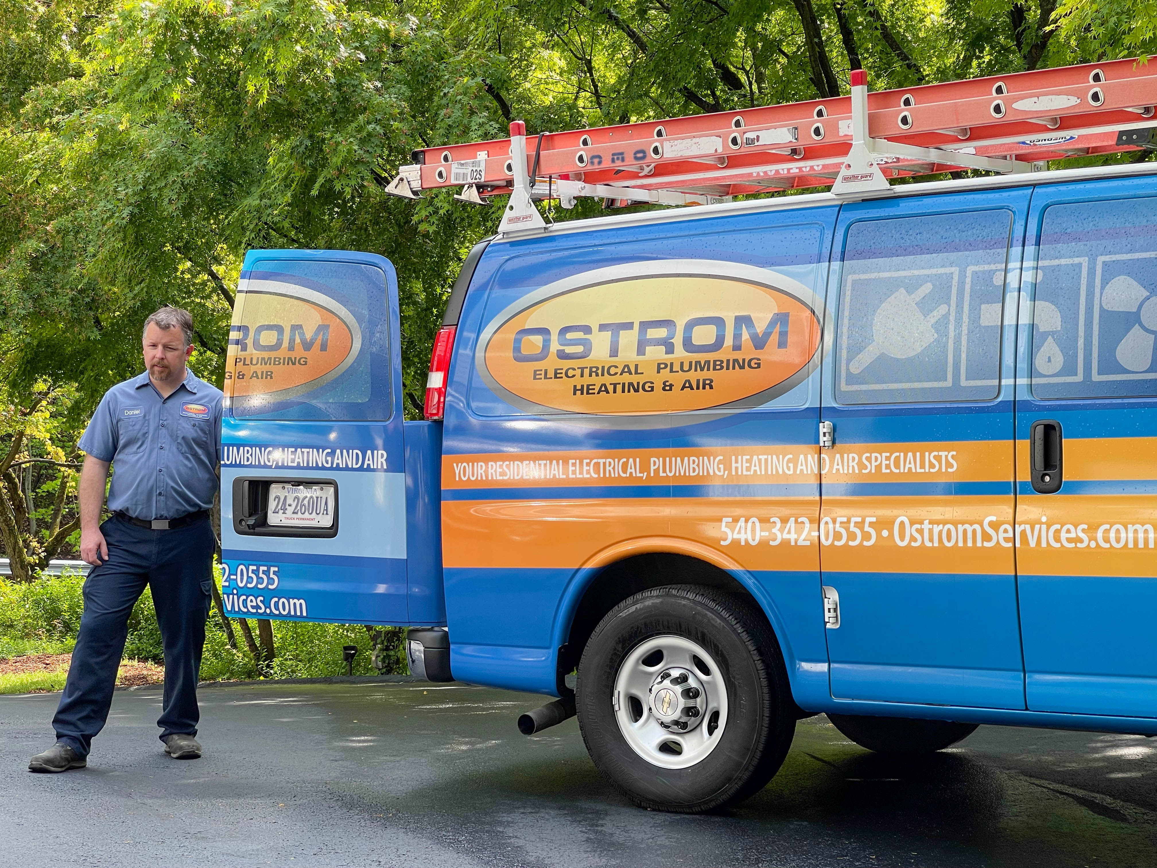 Reliable services at Ostrom Electrical Plumbing Heating & Air Conditioning - Your trusted partner for all residential needs!