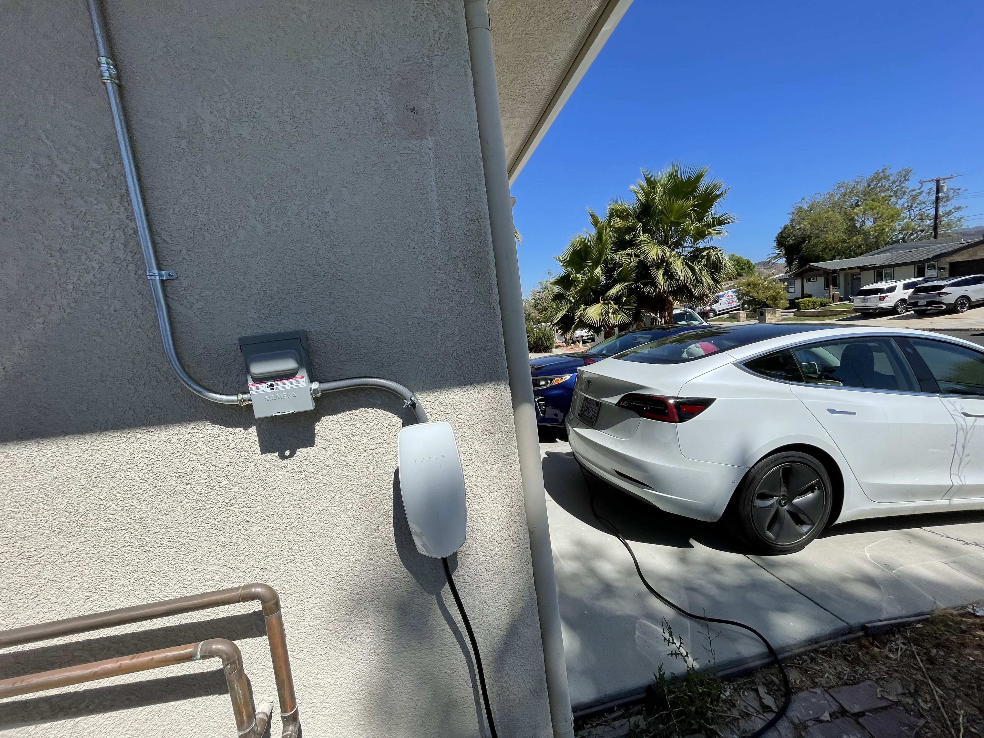 Powell Electric provides clean, professional EV charger installations that prioritize safety and durability for your home charging needs.