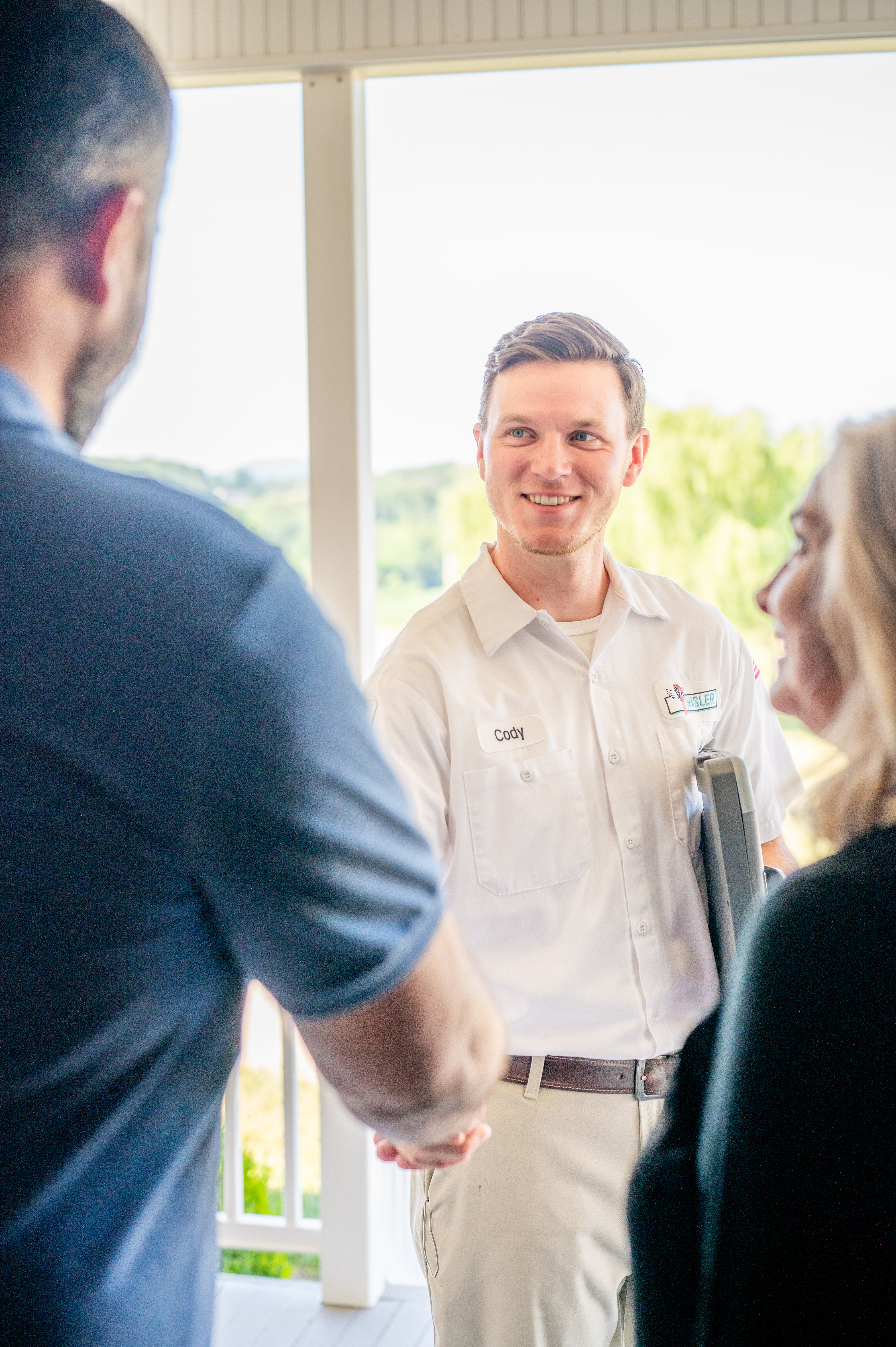 Experience top-notch service and satisfaction with Wisler Plumbing, Heating, Cooling, and Electrical.