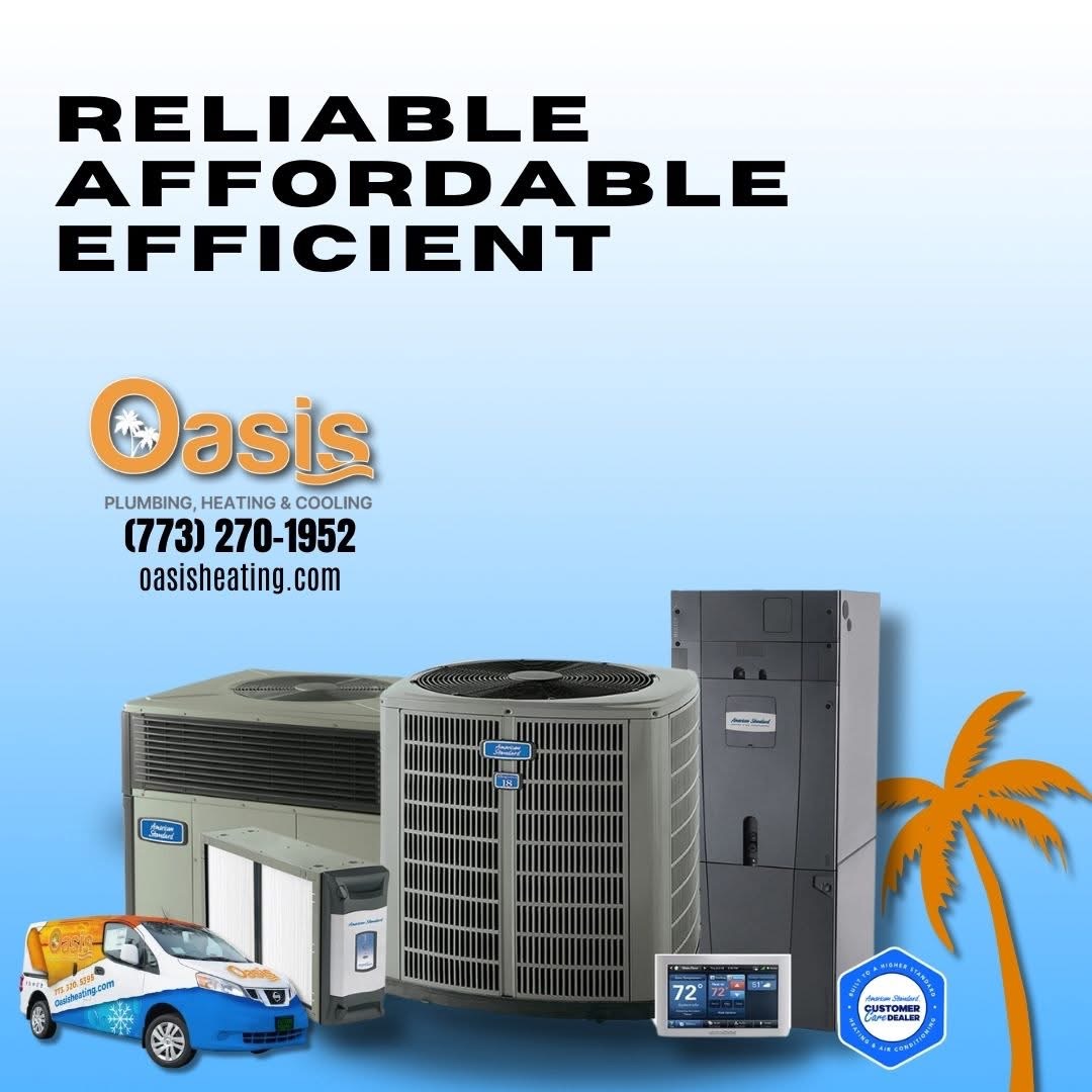 Reliable, affordable HVAC service you can trust, Oasis Heating and Cooling delivers fast, professional comfort solutions.