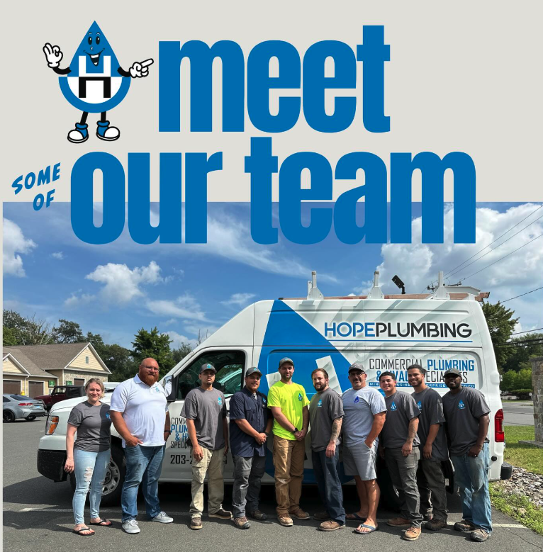 Friendly, professional technicians from Hope Plumbing showcase reliable service and local expertise, giving customers confidence in quality workmanship.