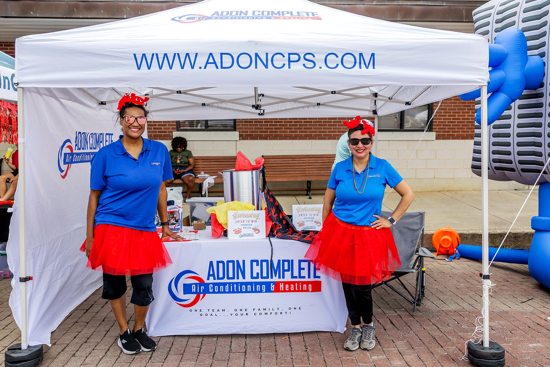 Experience community and comfort with Adon Complete Air Conditioning & Heating at your local event!