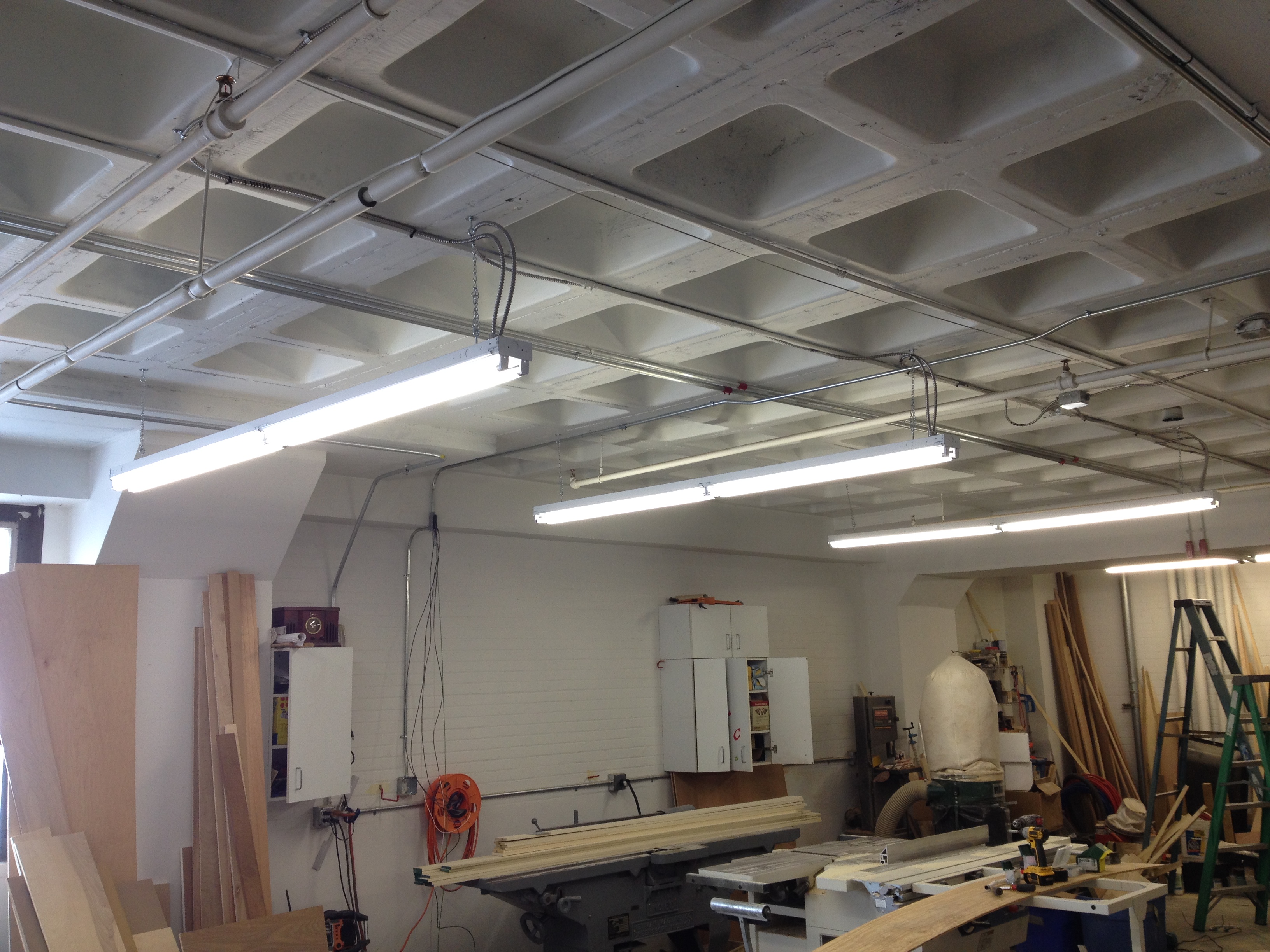 Enhance your workspace with professional lighting solutions by Castle Electric Inc.