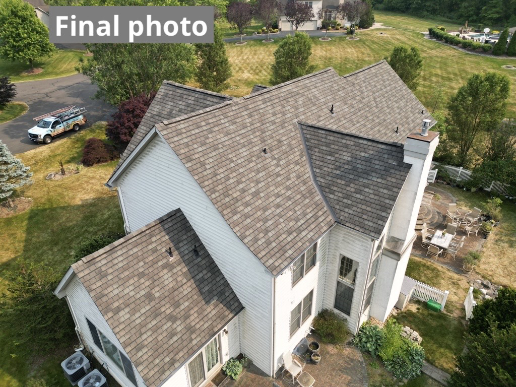 Elevate your home's look and protection with A. Brooks Construction, Inc. Kanga Roof. Trust us for top-notch roofing services from start to finish.