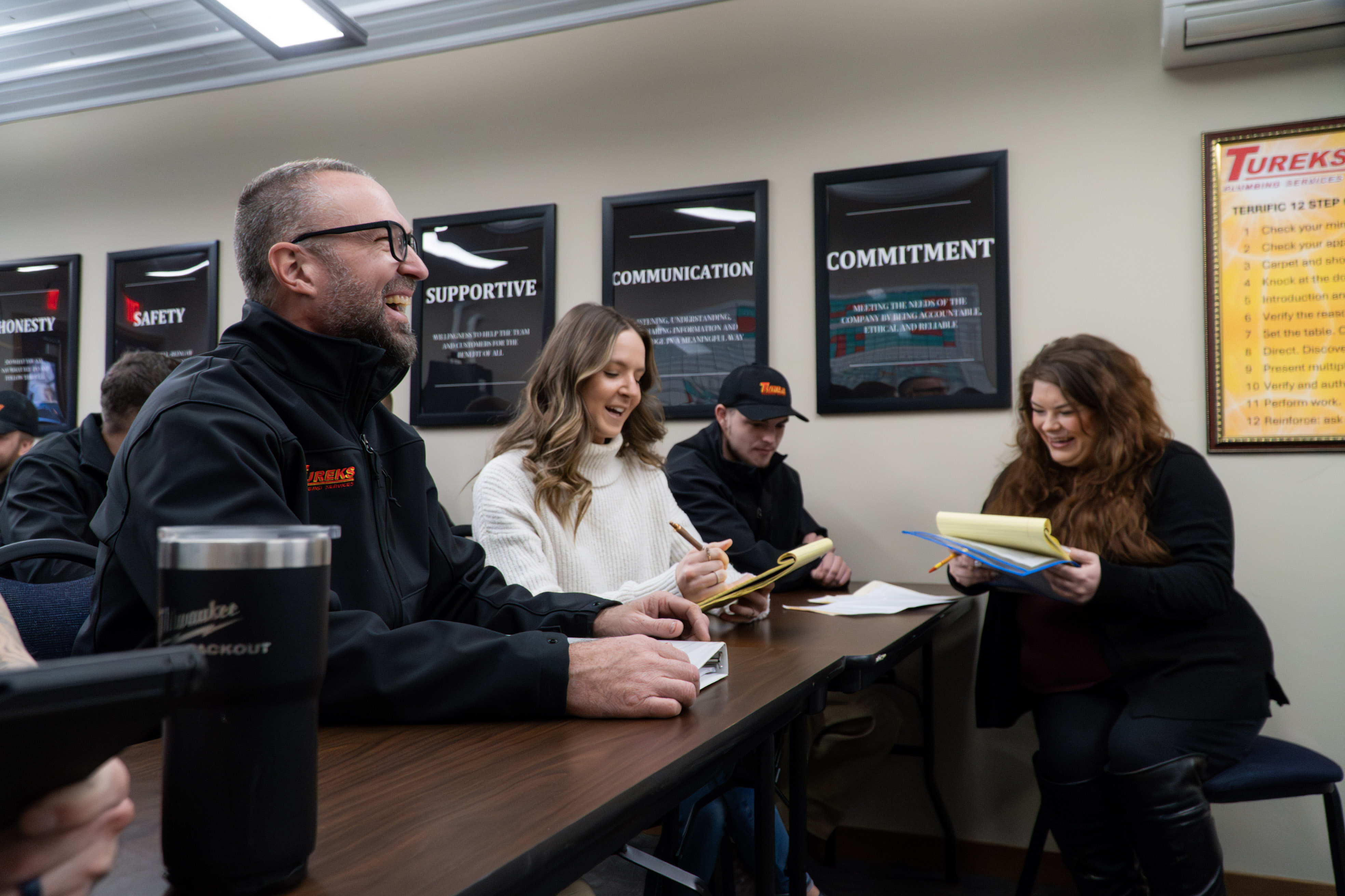 Experience unparalleled customer service and teamwork with Tureks Plumbing Services, where commitment and communication are at the heart of everything we do.