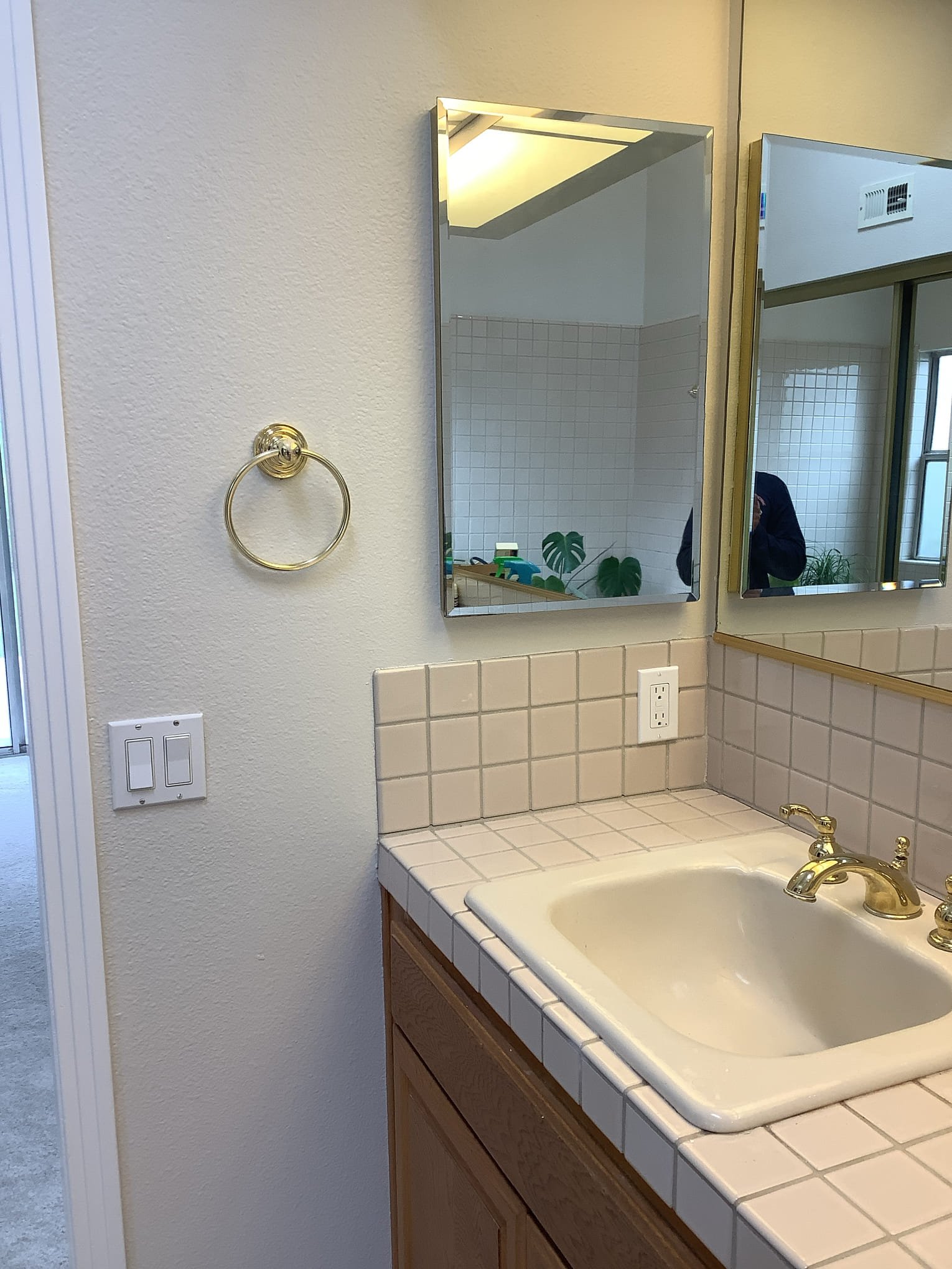 Powell Electric helps homeowners enjoy safer, more reliable bathrooms by installing code‑ready outlets and neat, professional finishes.