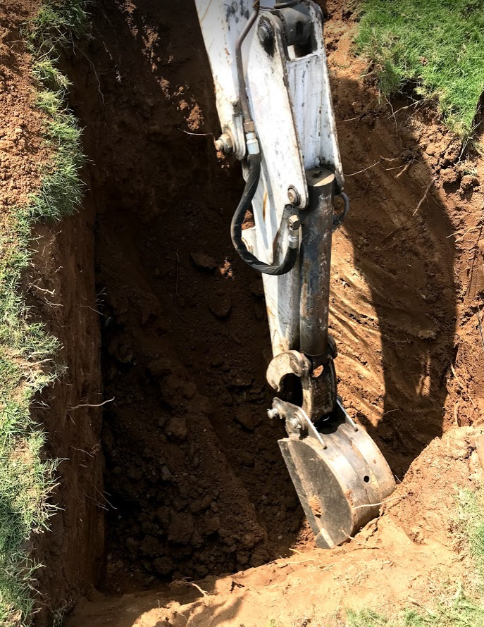 Cruz Plumbing & Rooter Services performs precise excavation for underground plumbing repairs, protecting surrounding landscaping while ensuring durable results.