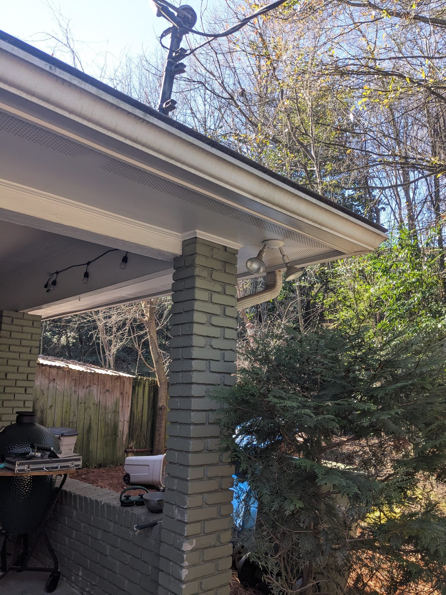 Enhance your home's functionality and beauty with Aardvark Electric, Inc., ensuring reliable electrical installations that complement outdoor settings.