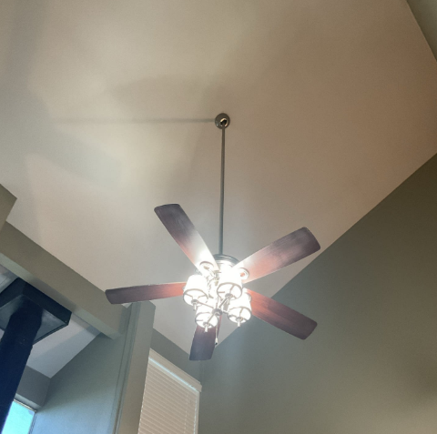 Illuminate your home with SALT Plumbing Air & Electric's expert ceiling fan installations, combining style and functionality.