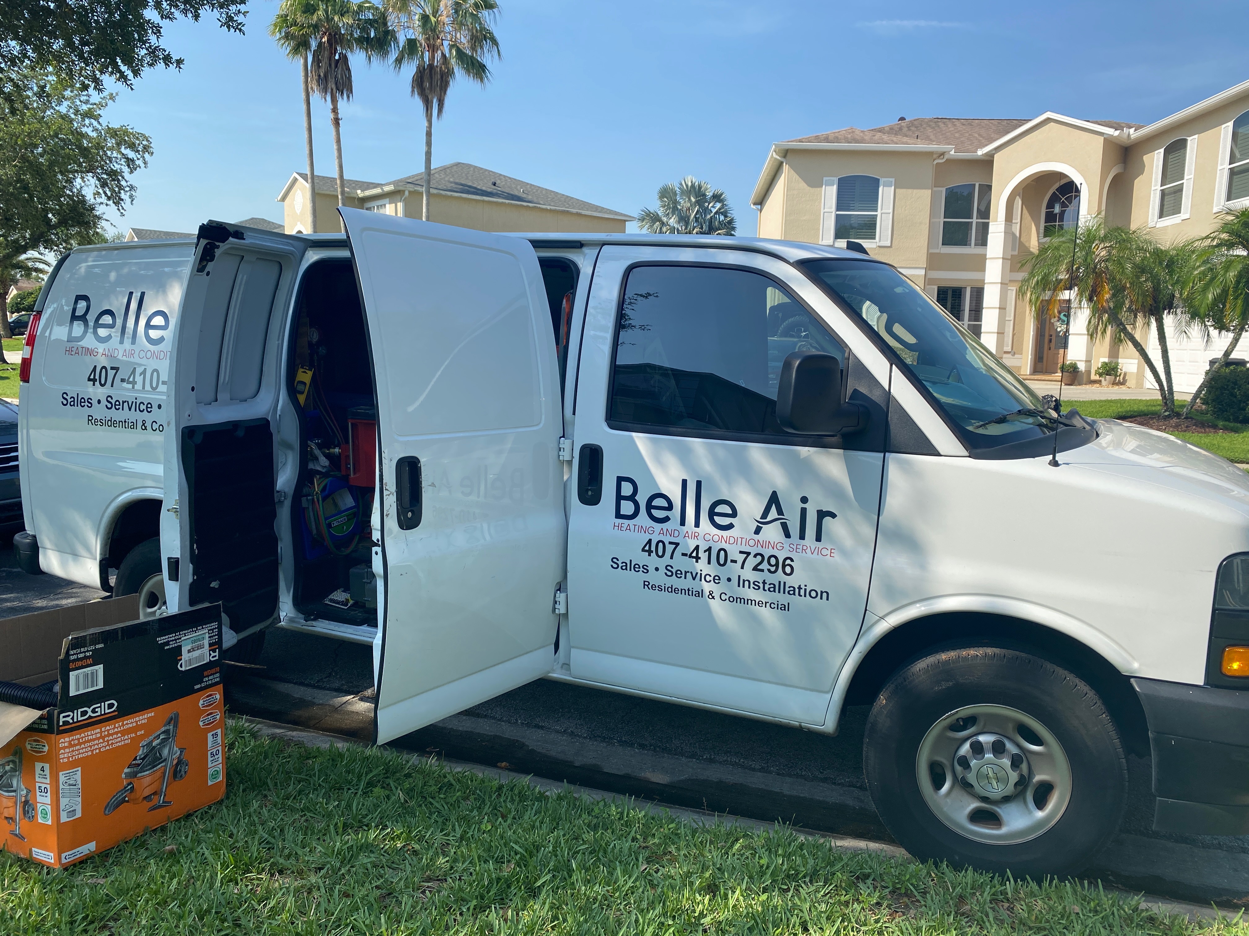 Trust Belle Air to bring comfort and efficiency to your home with our professional HVAC services.