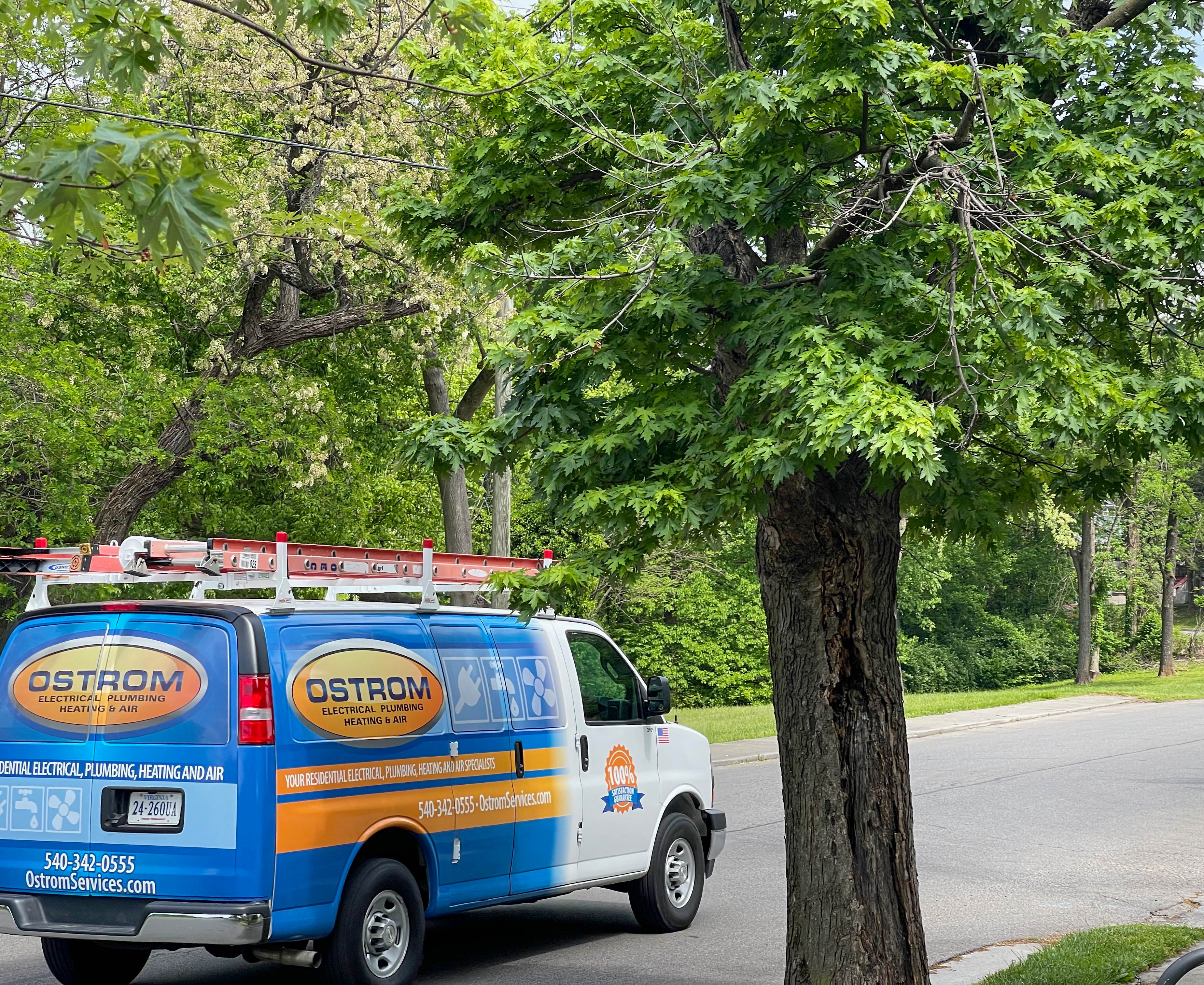 Experience unmatched service with Ostrom Electrical Plumbing Heating & Air Conditioning, ensuring quality and professionalism right at your doorstep!