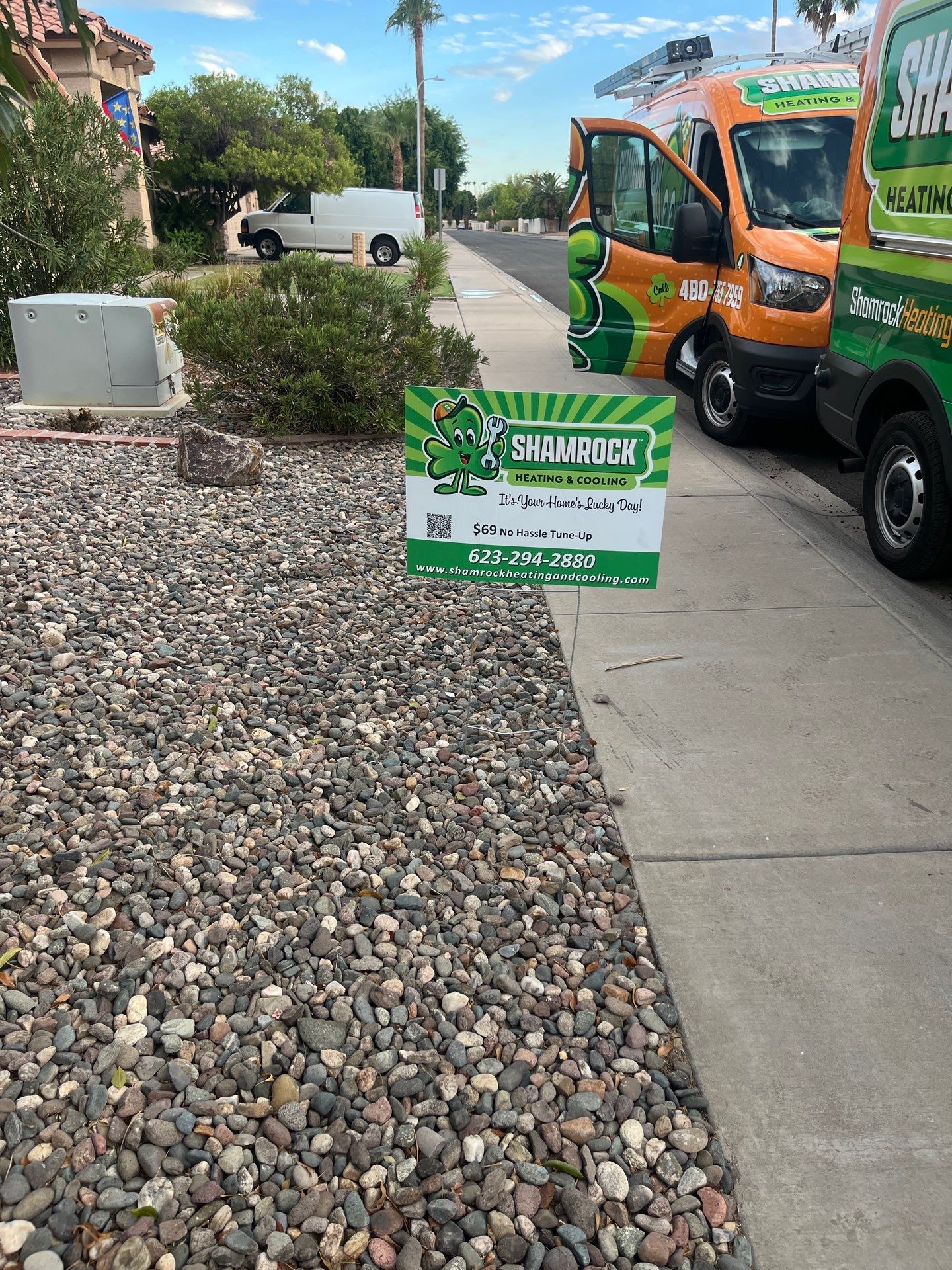 Shamrock Heating & Cooling - It's Your Home's Lucky Day! Experience professional HVAC services with our $69 No Hassle Tune-Up! Call us today!