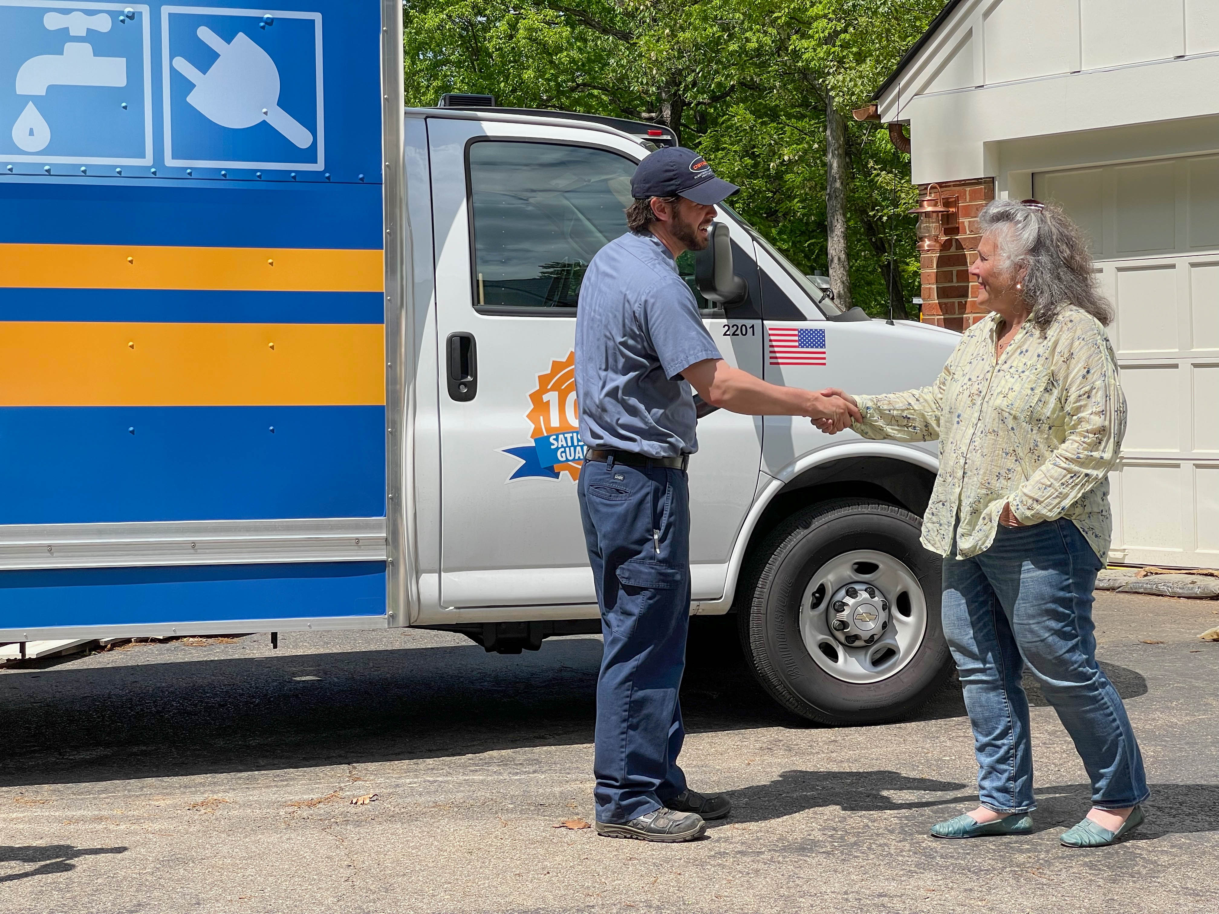 Experience top-notch service with Ostrom Electrical Plumbing Heating & Air Conditioning. Satisfaction guaranteed!