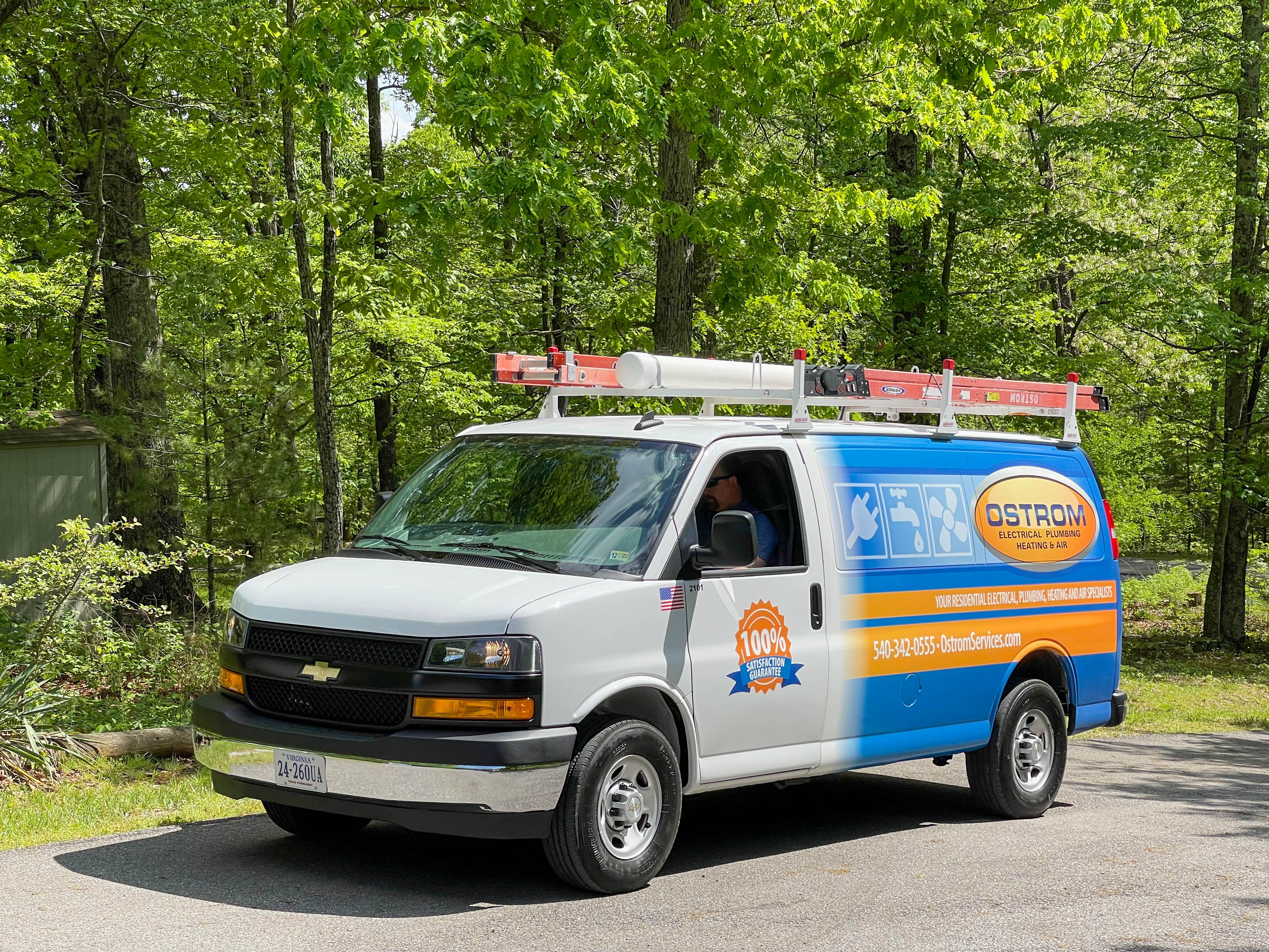 Experience reliable and professional service with Ostrom Electrical Plumbing Heating & Air Conditioning—your trusted specialists on wheels.