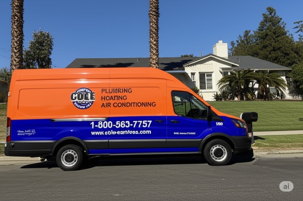 Trust Cole Services for top-notch plumbing, heating, and air conditioning solutions that come right to your doorstep!