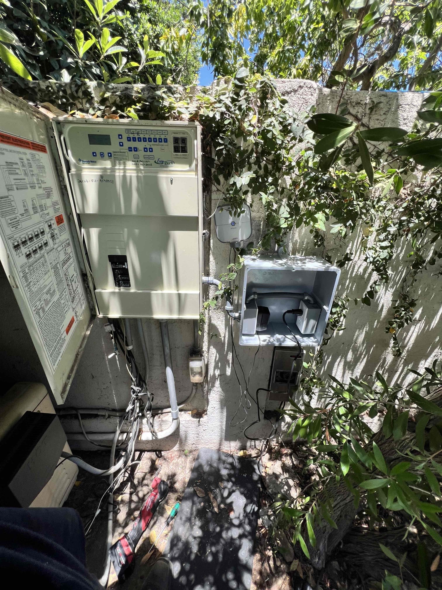 Powell Electric shows reliable outdoor electrical service with careful installation and tidy wiring, keeping equipment accessible and safe.