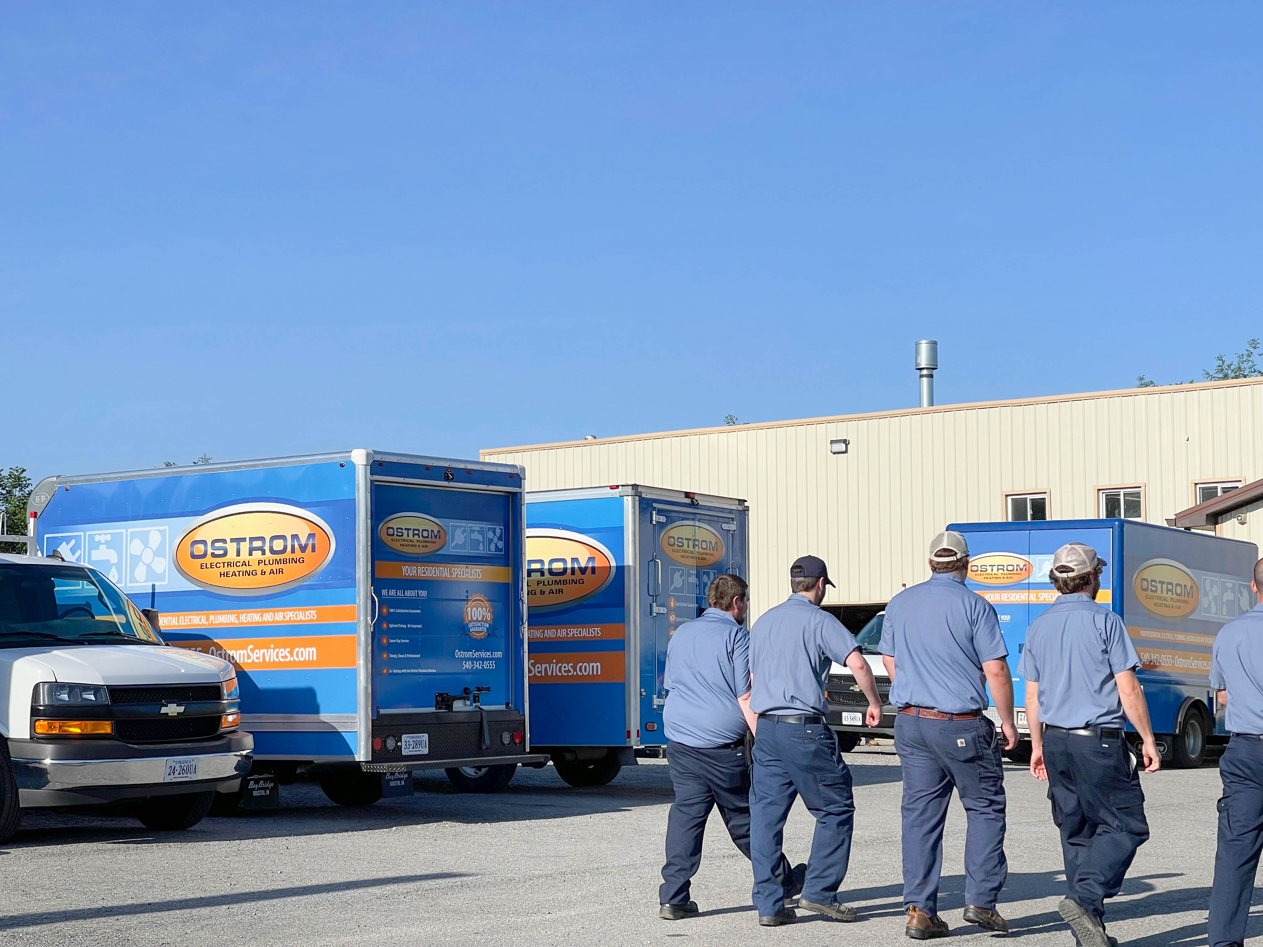 Trust the team at Ostrom Electrical Plumbing Heating & Air Conditioning to deliver professional, high-quality services with a smile. Call us today!