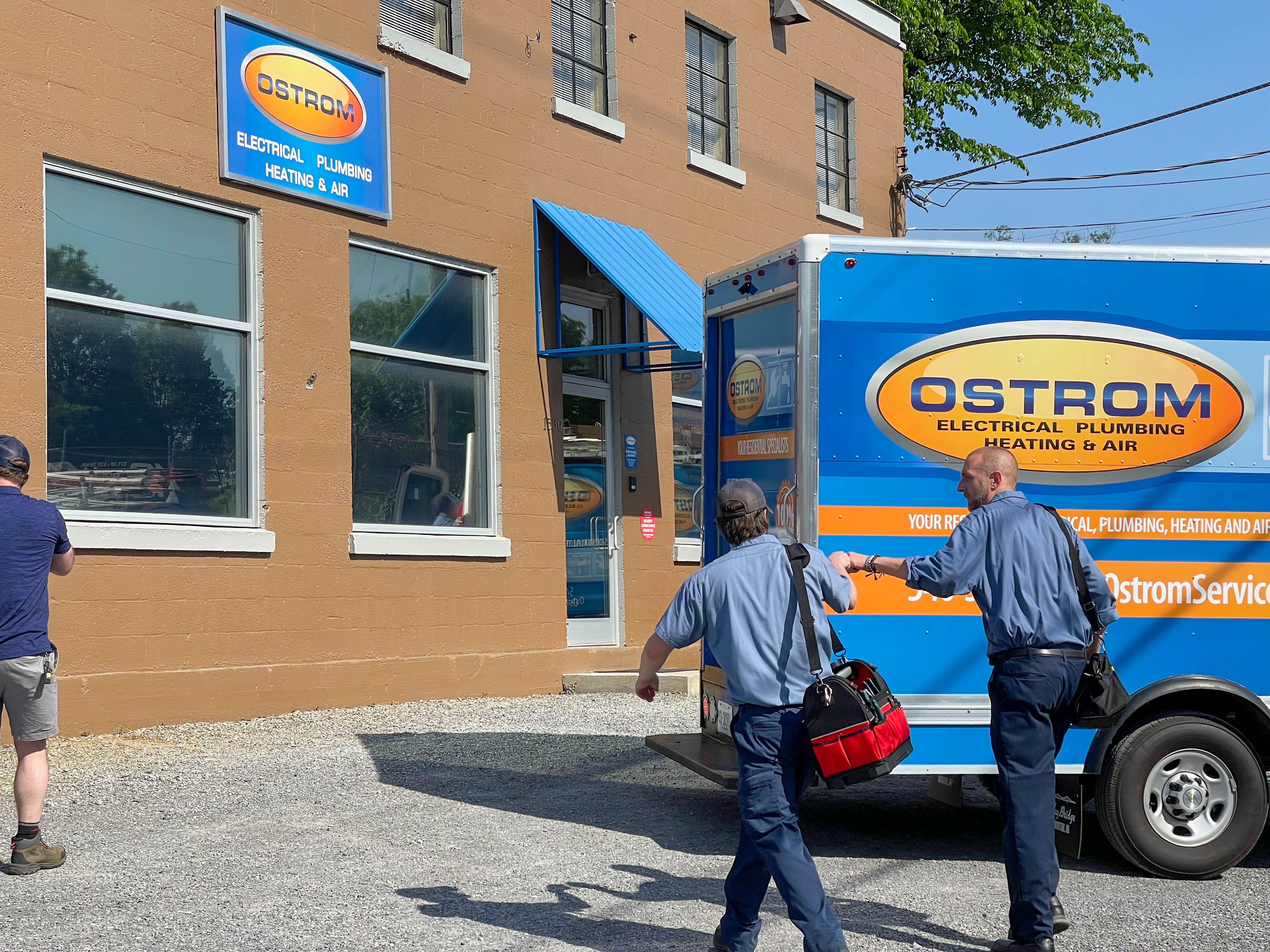 Experience top-notch services with Ostrom Electrical Plumbing Heating & Air Conditioning, where professionalism meets quality.