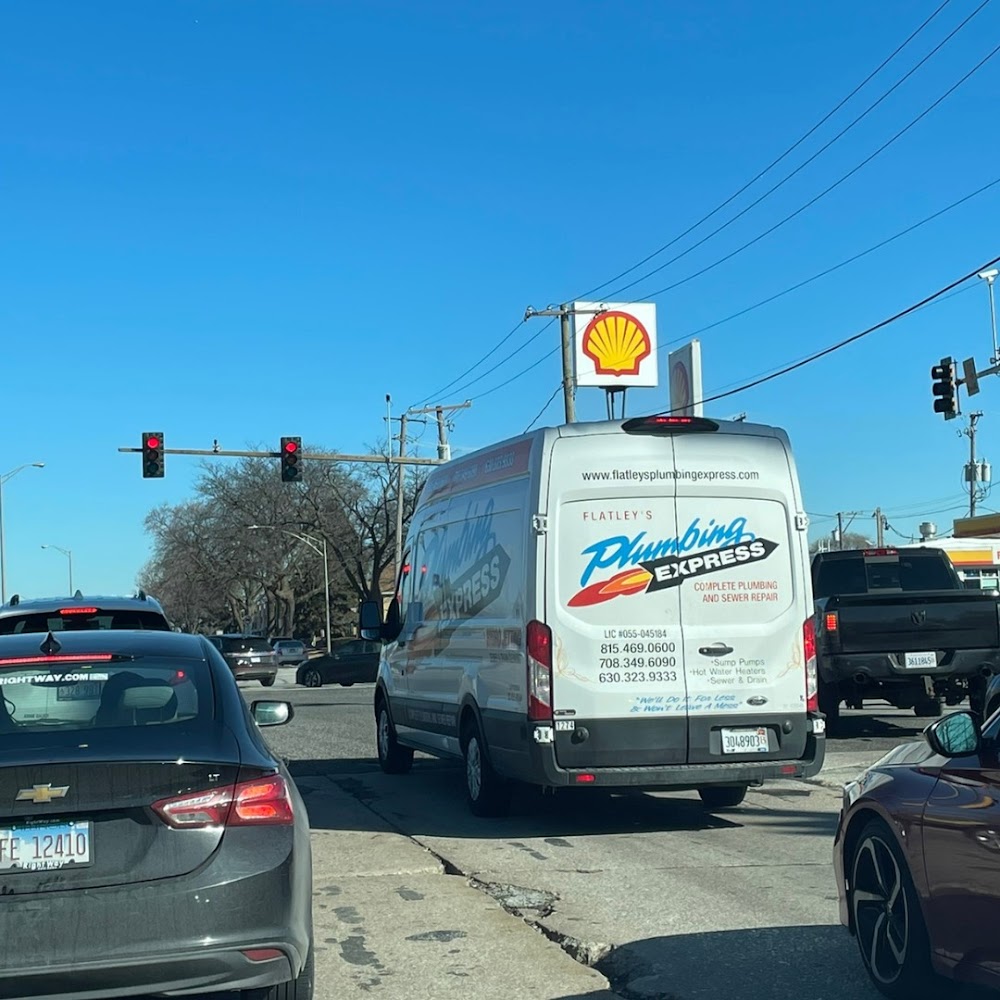 Spot Flatley's Plumbing Express on the go, delivering unmatched plumbing excellence right to your doorstep with professionalism!