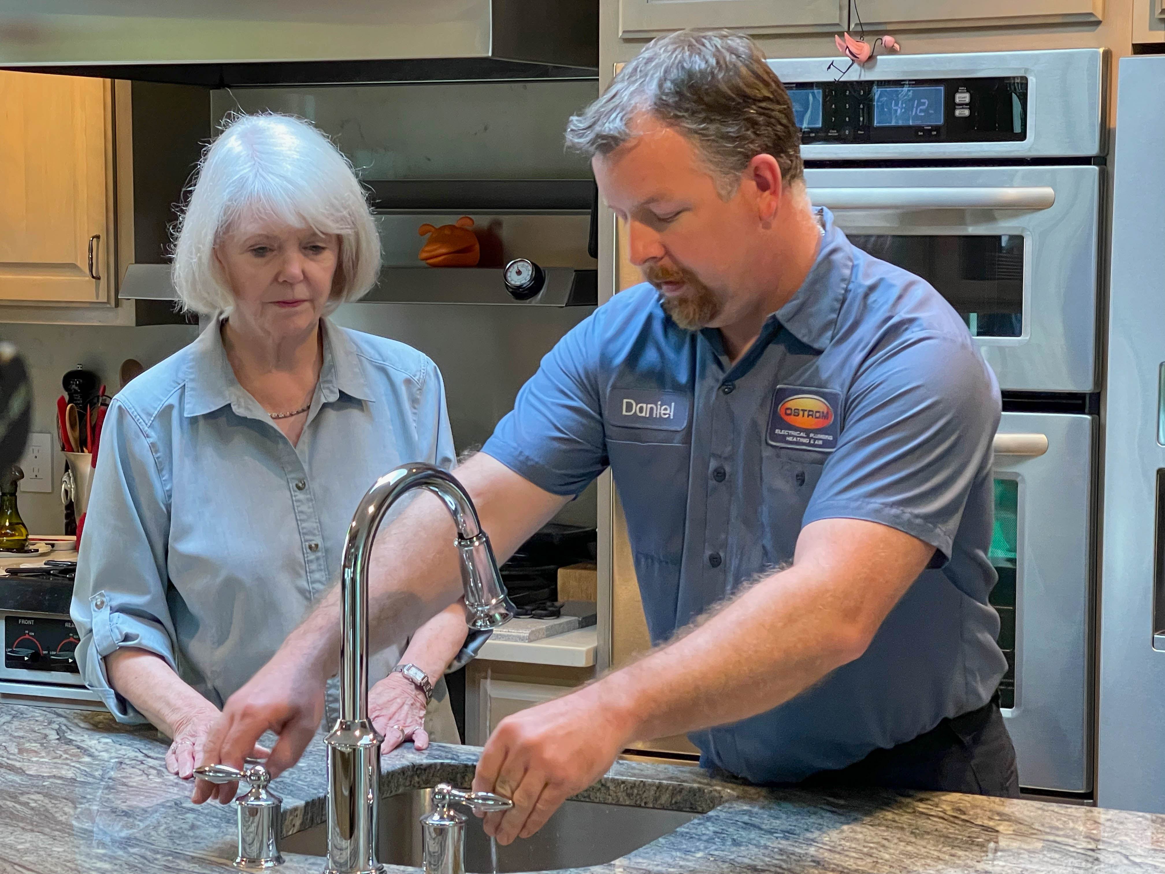 Experience unparalleled customer service and quality workmanship with Ostrom Electrical Plumbing Heating & Air Conditioning.