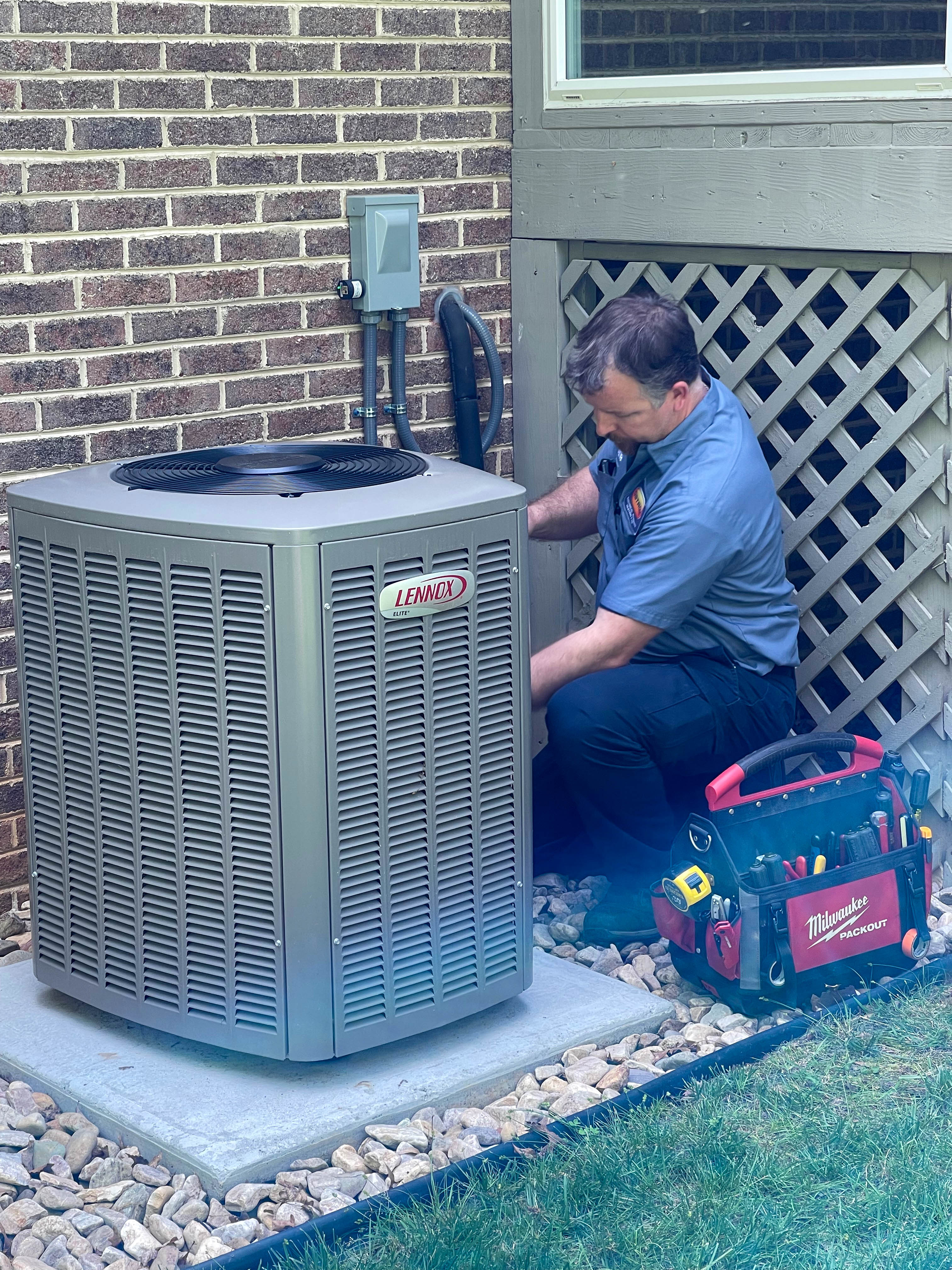 Reliable HVAC solutions with Ostrom Electrical Plumbing Heating & Air Conditioning.