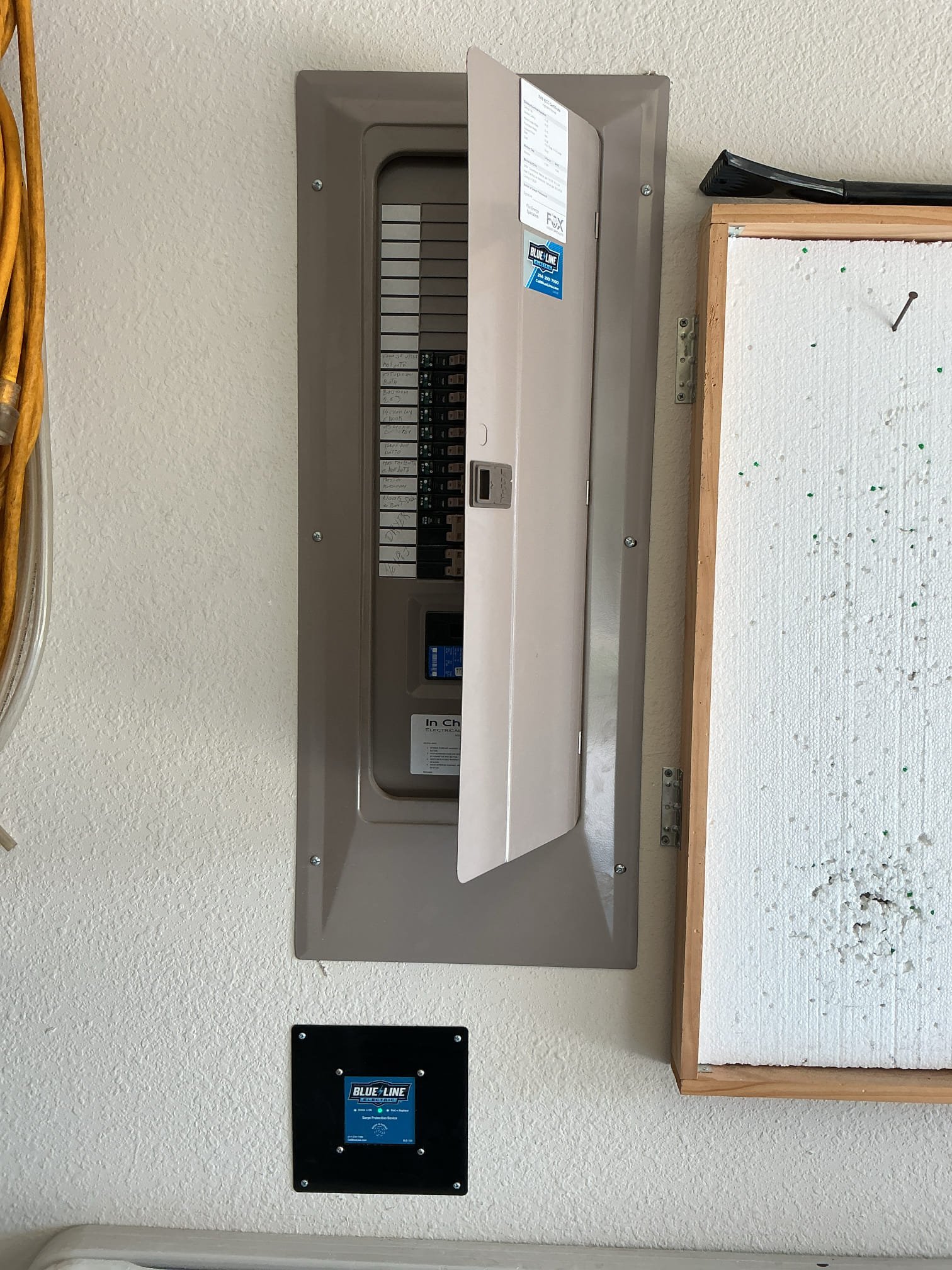 Ensure your home's electrical system is in top condition with Blue Line Electric's professional services.