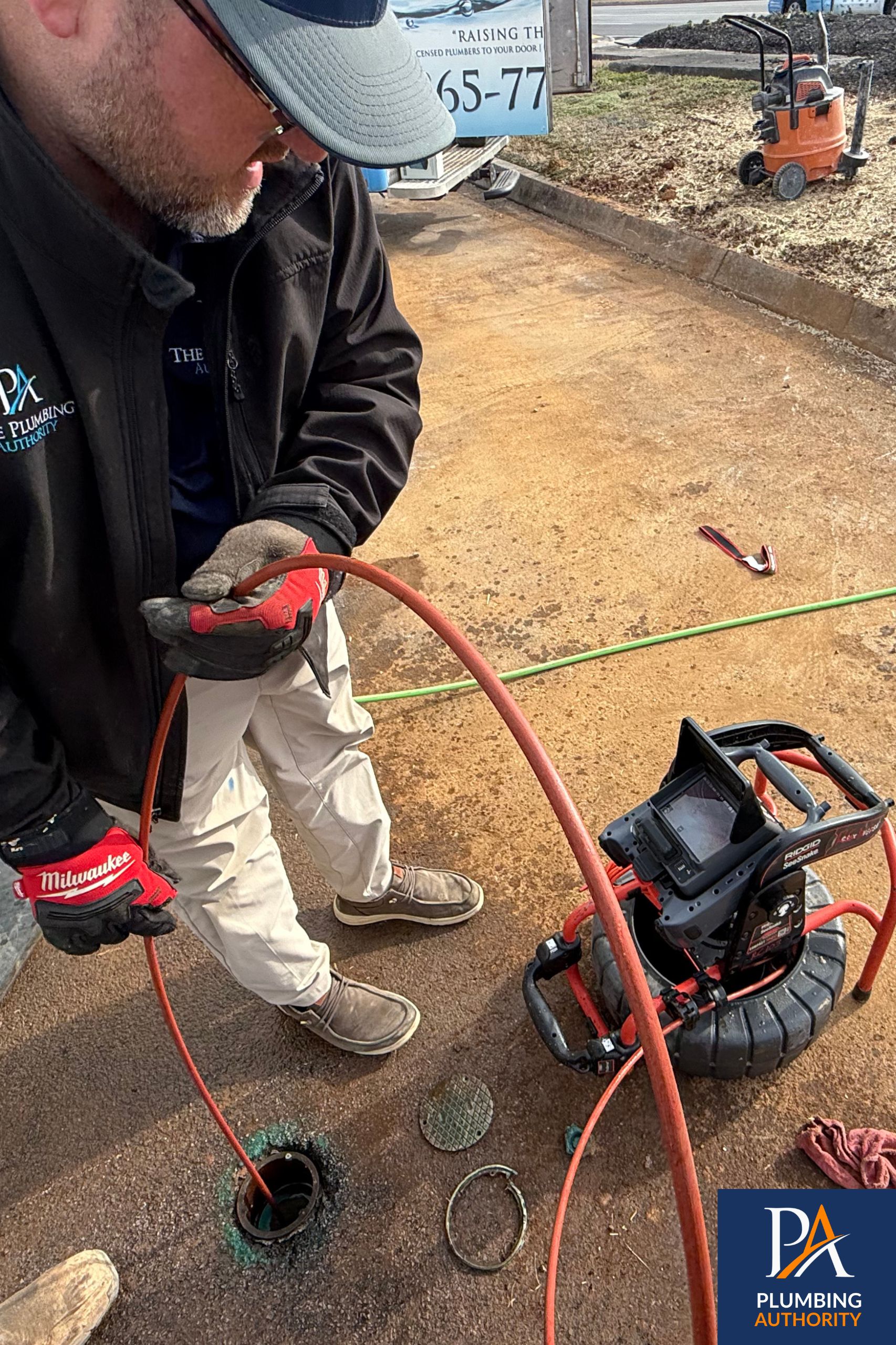 Trust The Plumbing Authority for attentive, professional drain inspections using advanced camera equipment to diagnose issues quickly and cleanly.