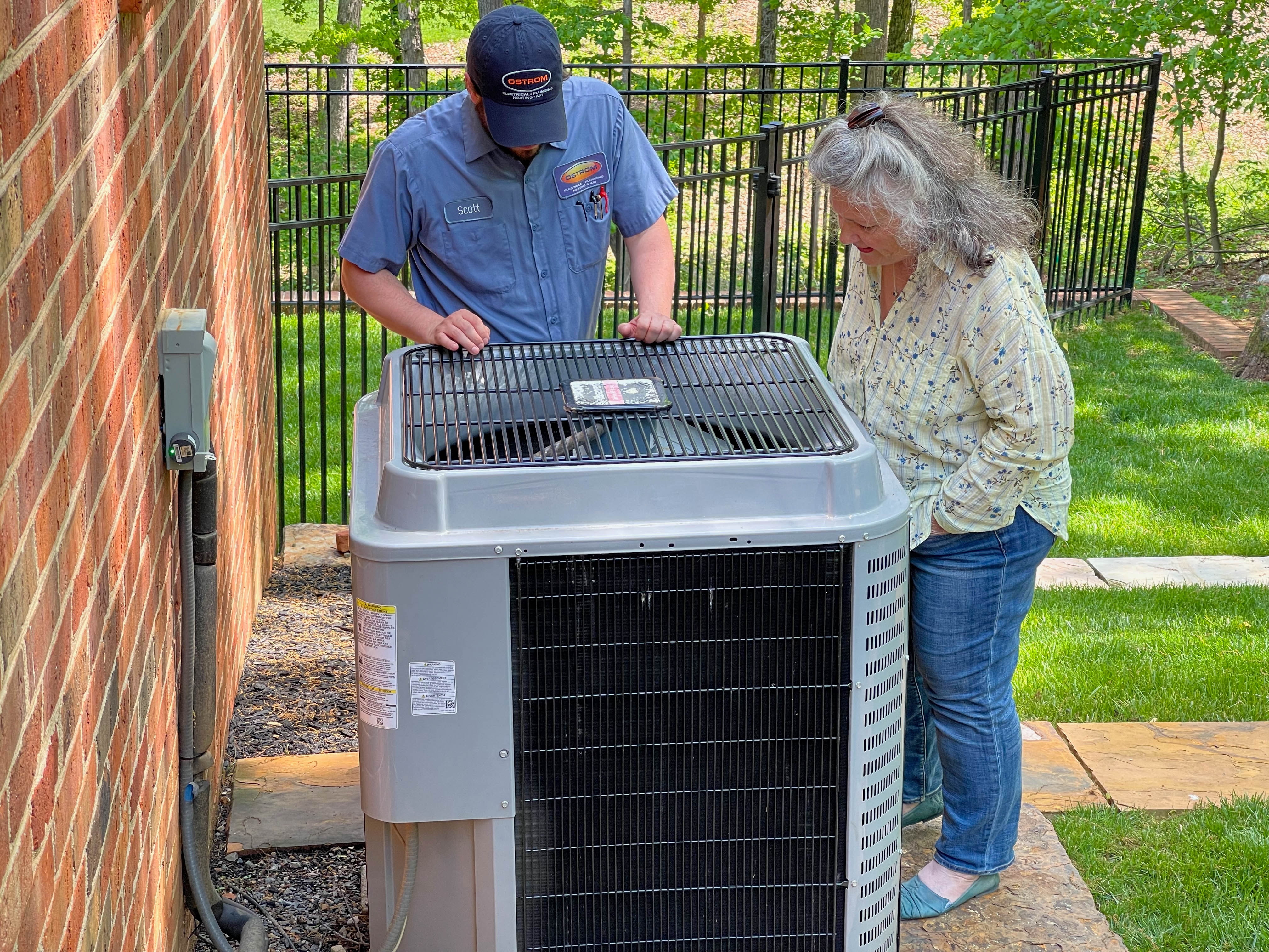 Experience reliable and customer-focused HVAC services with Ostrom Electrical Plumbing Heating & Air Conditioning, ensuring your comfort with a personal touch.