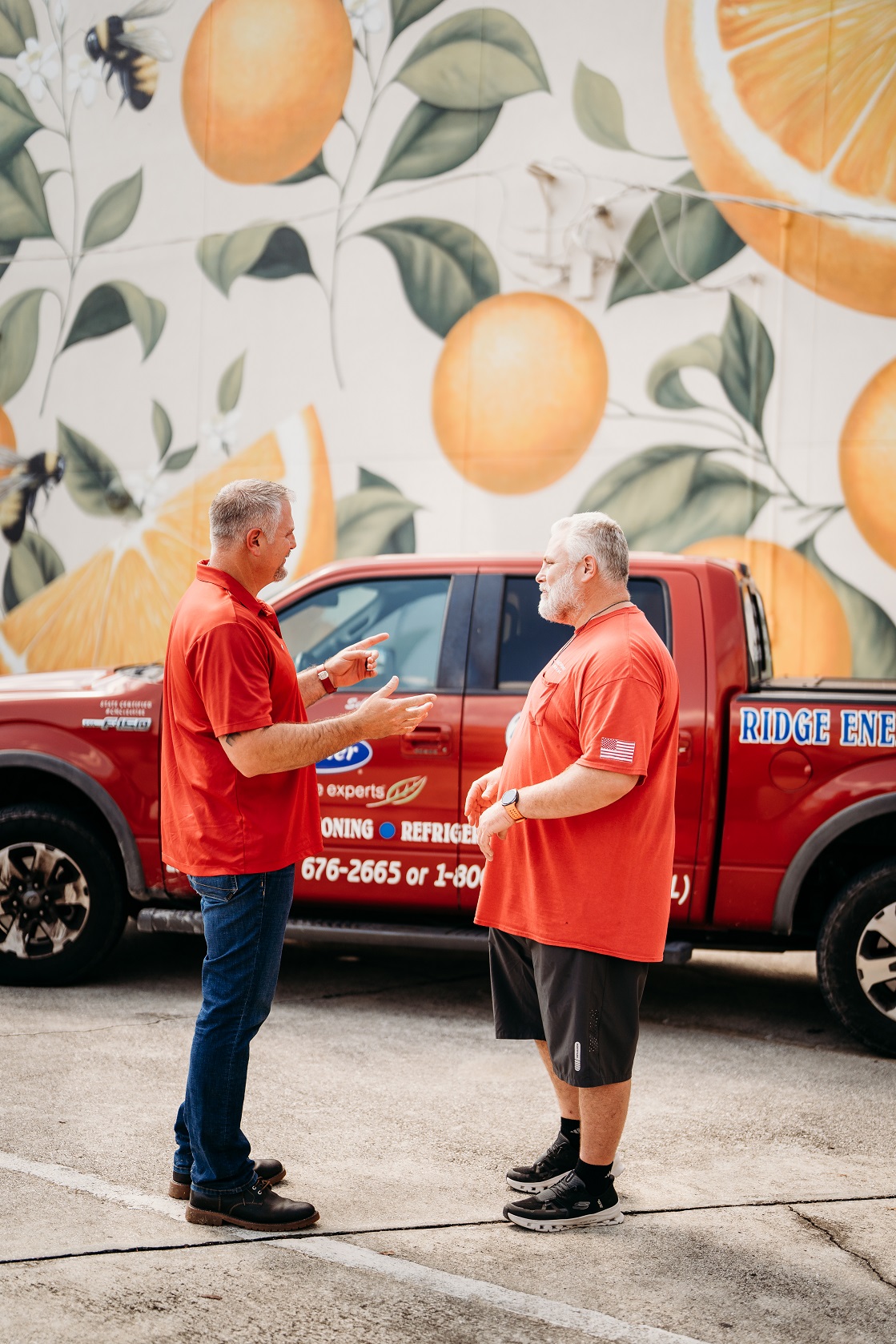 Ridge Energy Savers Inc. Heating & Air Conditioning is committed to quality service and customer satisfaction, delivering excellence wherever you are, as visually represented by our vibrant team at work.