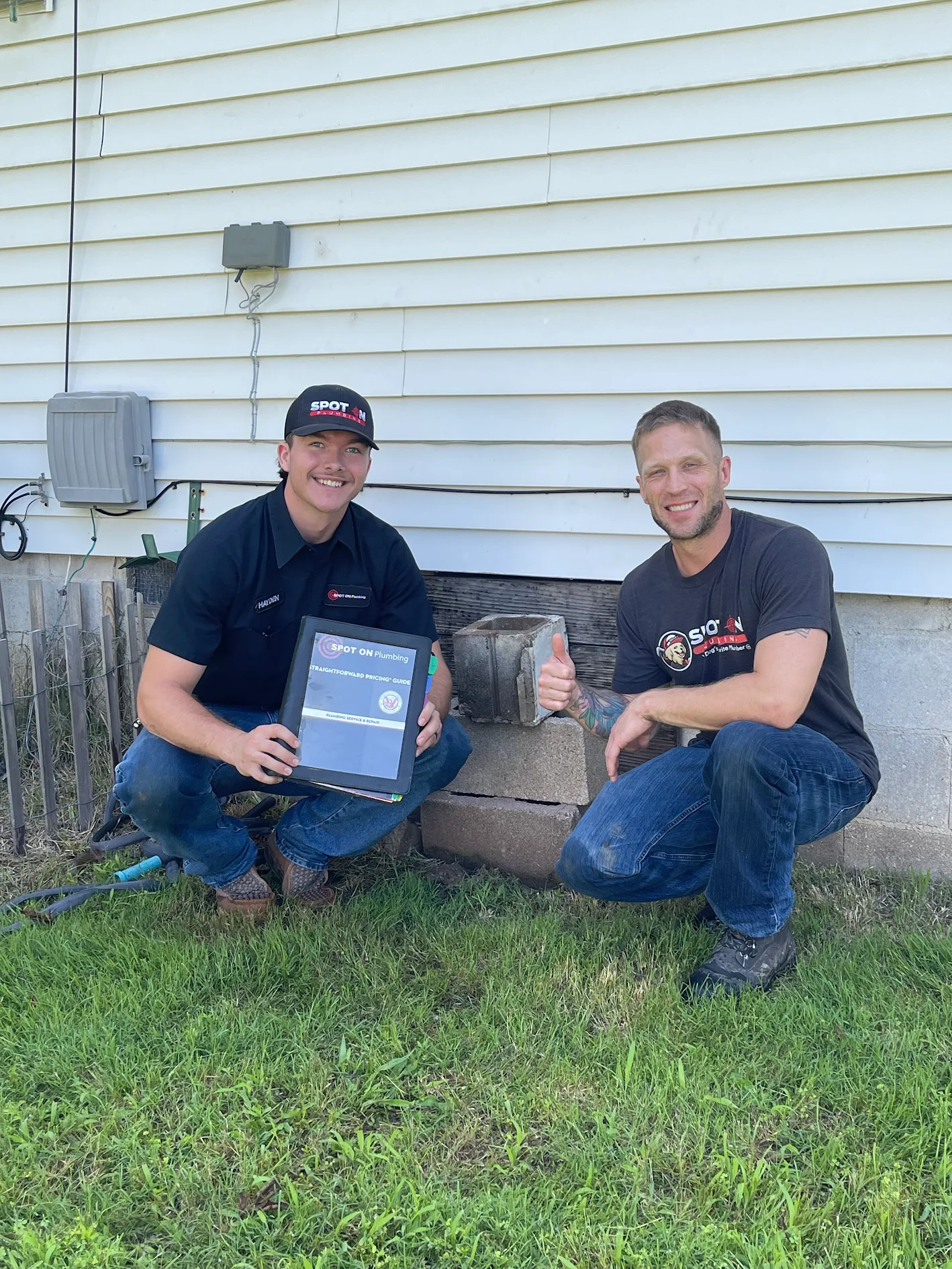 Spot On Plumbing showcases professionalism and quality service, ensuring every job is a success!