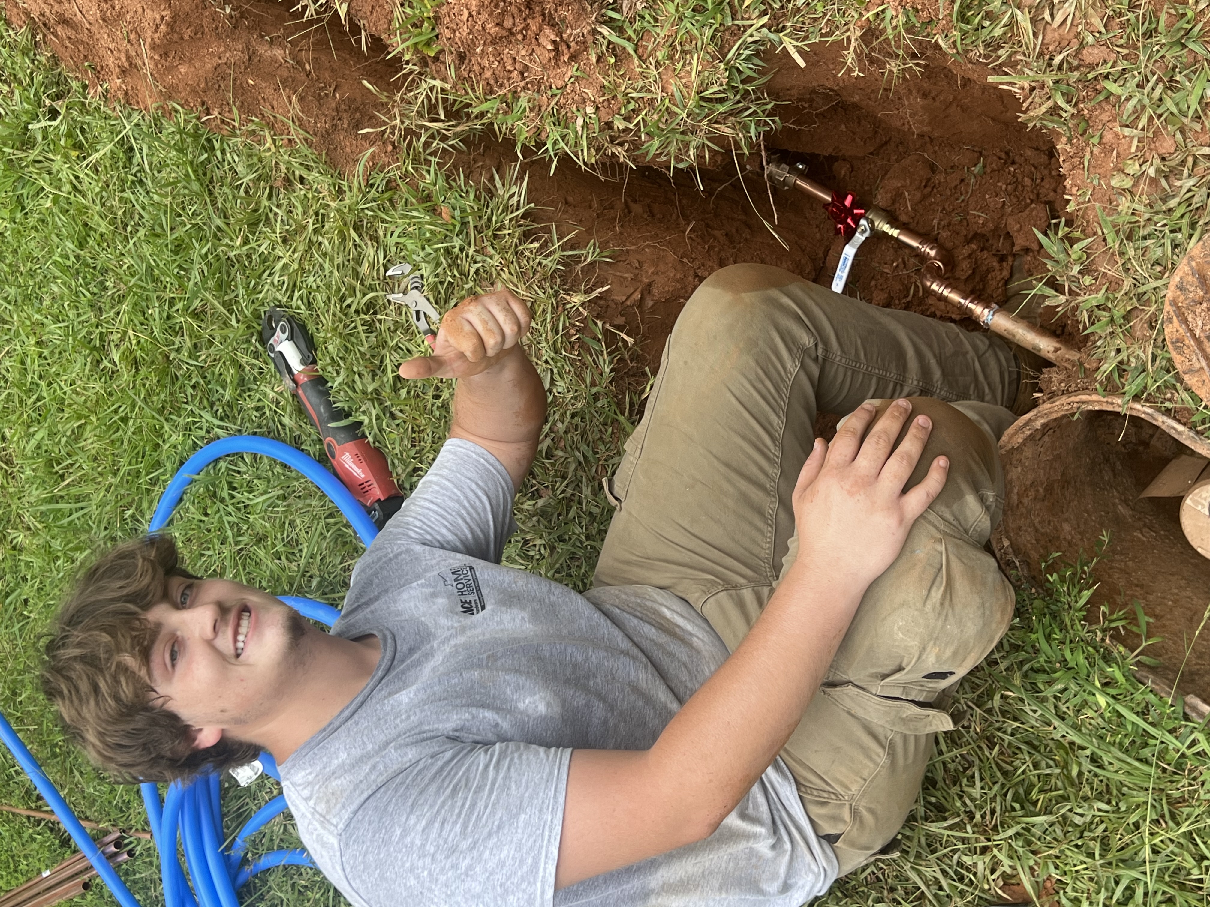 Moncrief Heating & Air Conditioning ensures every installation is handled with expert care and a smile, even in the heart of your garden.