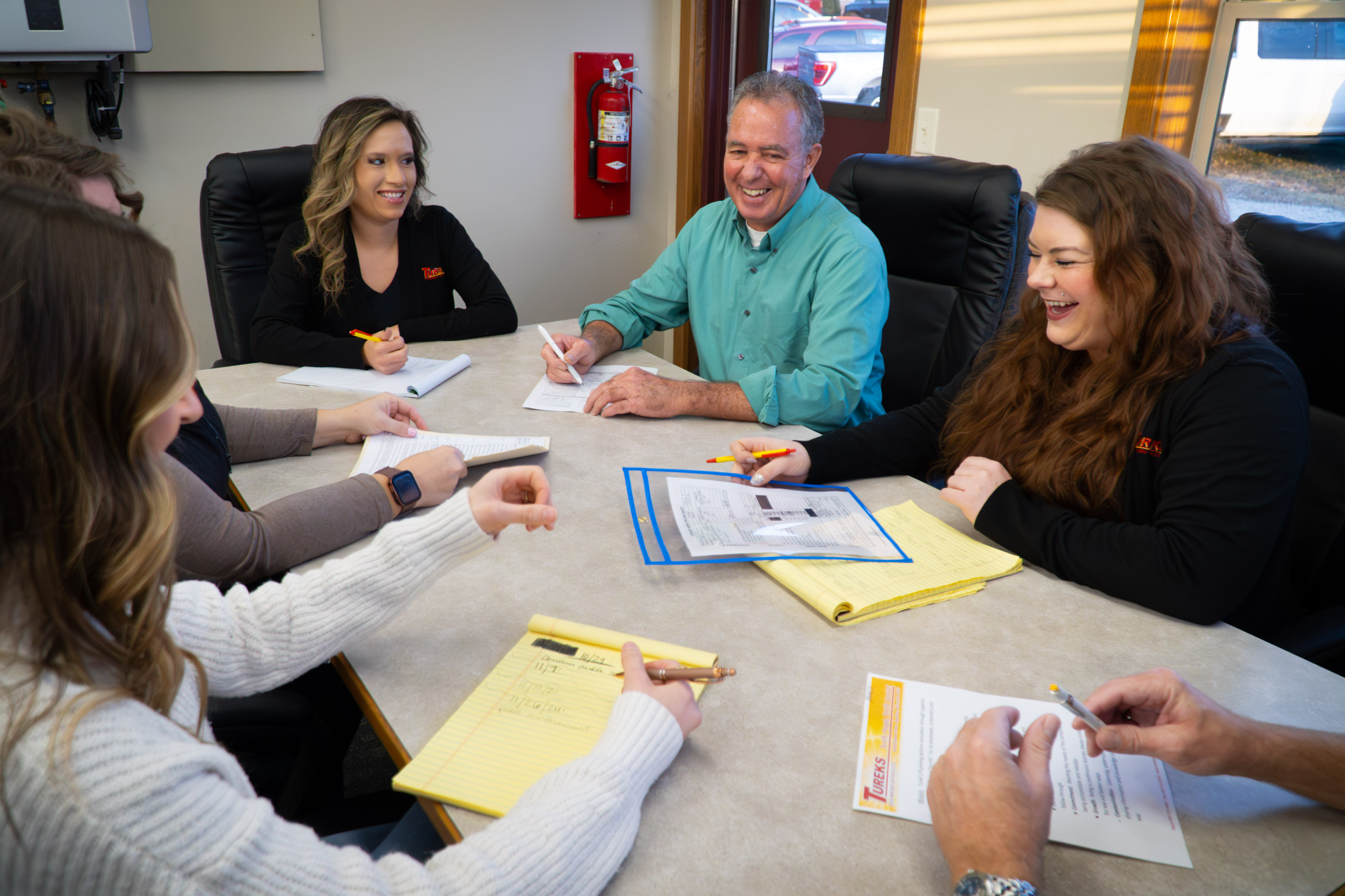 Experience top-notch service and professionalism with Tureks Plumbing Services, where teamwork drives quality.