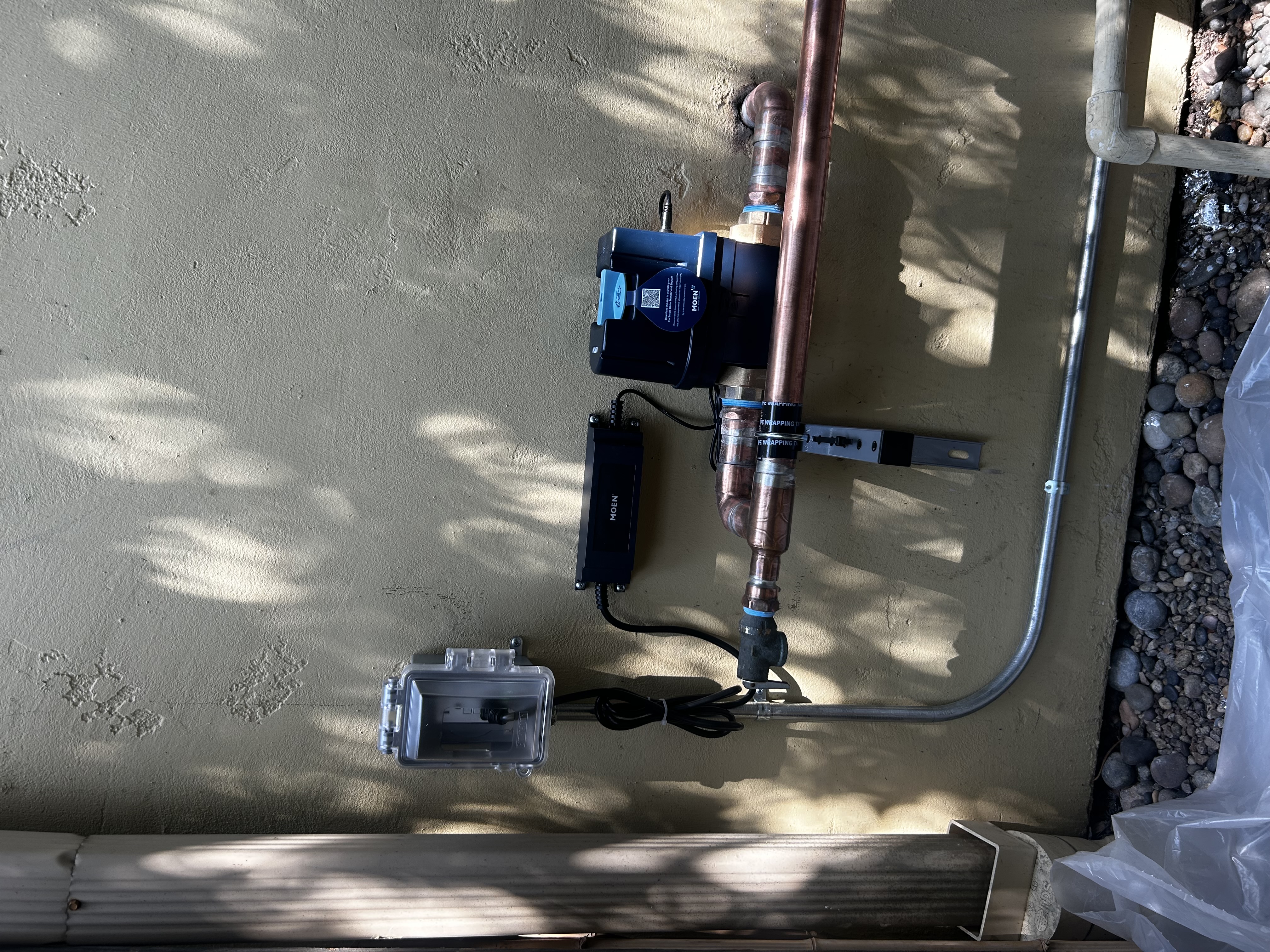 Powell Electric installed a clean, weatherproof outdoor control and piping setup that highlights dependable craftsmanship and safety.